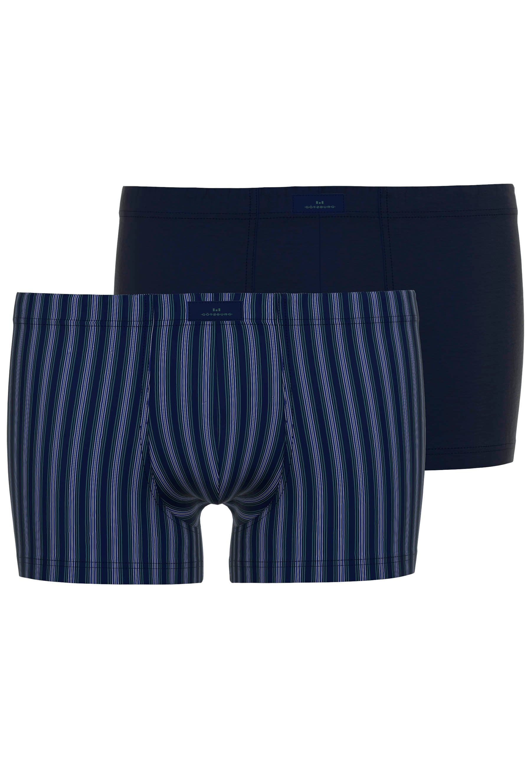 GÖTZBURG Boxershorts "Volos", mit Muster, Baumwollmix, elastisch günstig online kaufen