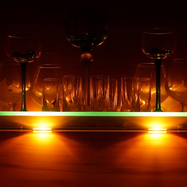 B.K.Licht LED Dekolicht, 8 flammig-flammig, LED Clips, RGB,  Glasboden-Beleuchtung, Glaskantenlichter, Leuchten kaufen | BAUR
