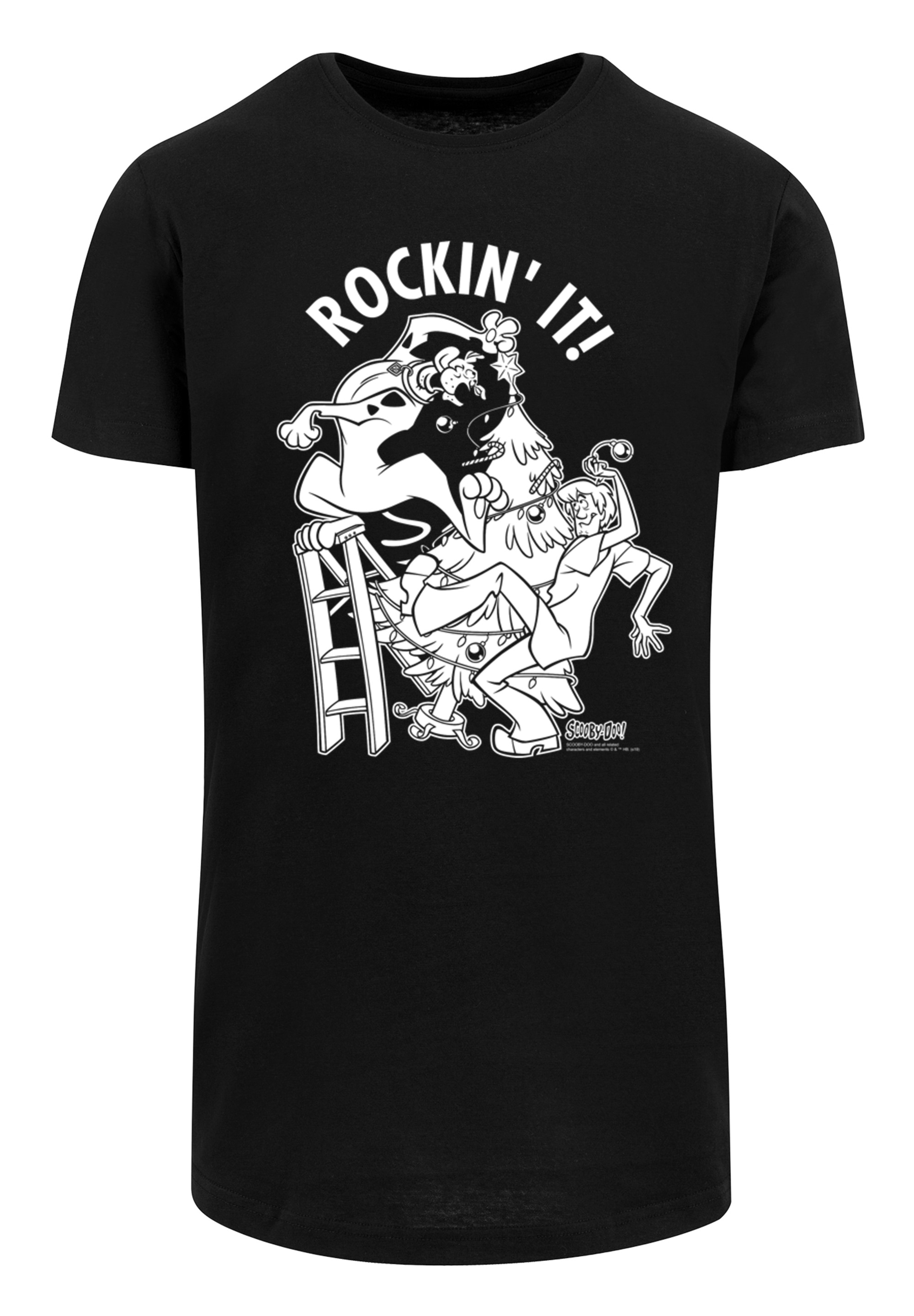 F4NT4STIC T-Shirt "Scooby Doo Rockin It Christmas Weihnachten", Herren,Prem günstig online kaufen