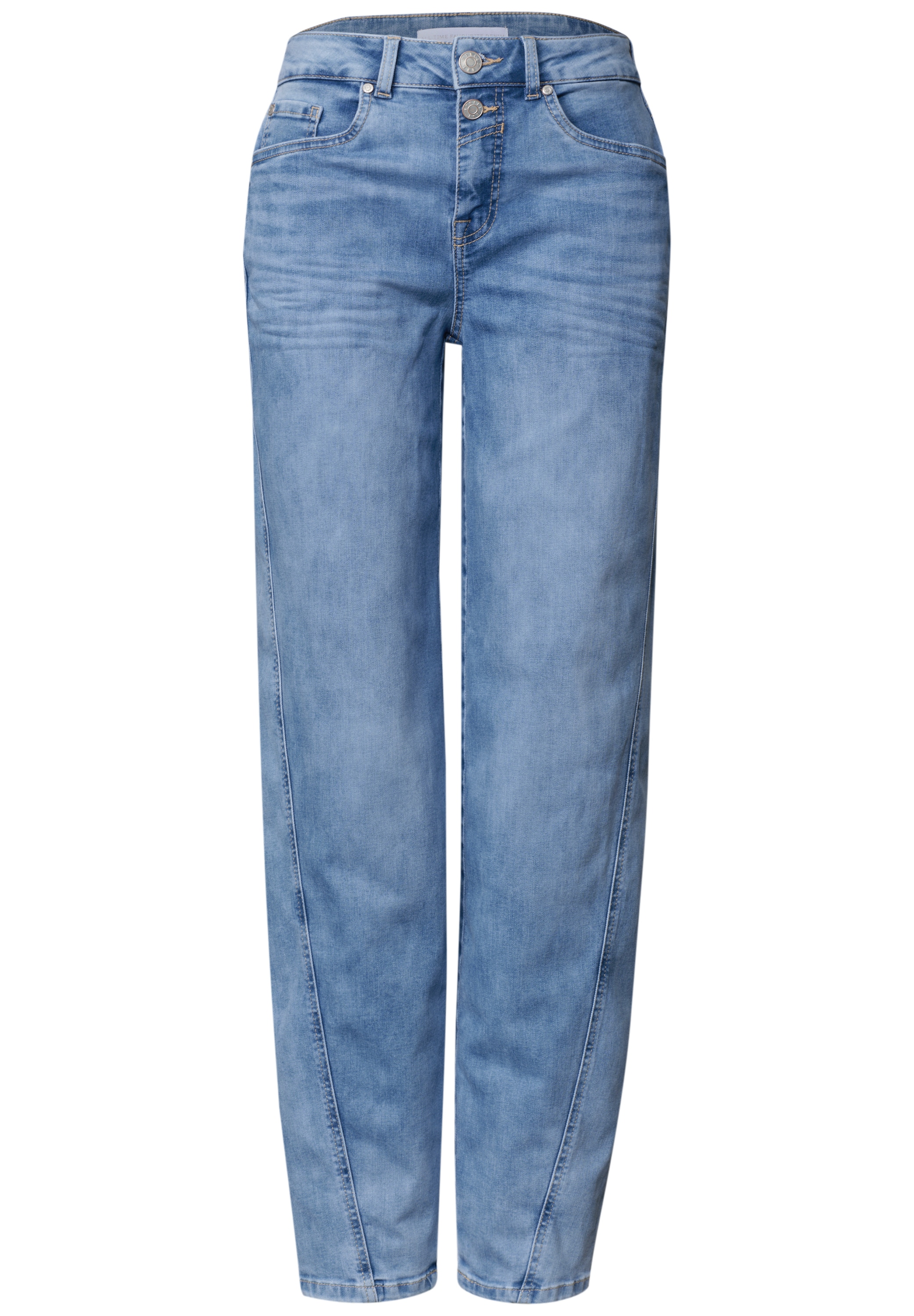 STREET ONE Loose-fit-Jeans High Waist