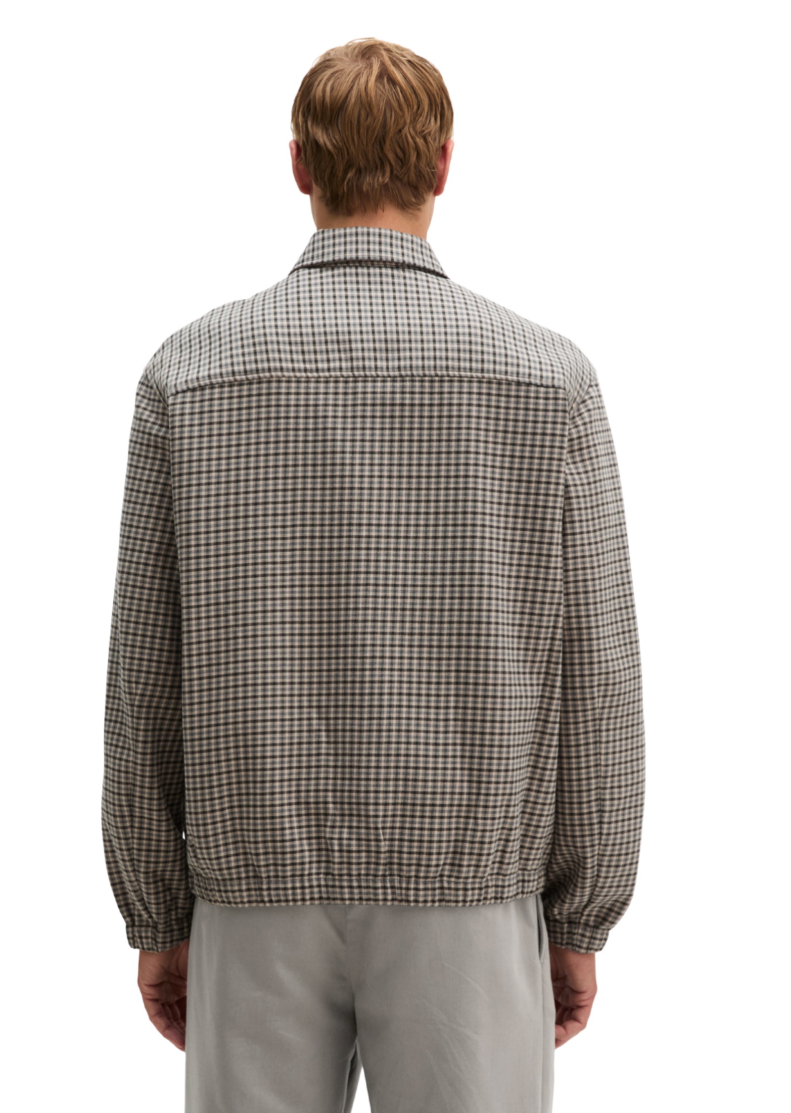 Marc O'Polo Kurzjacke »aus doppellagigem Bio-Baumwoll-Twill« ohne Kapuze