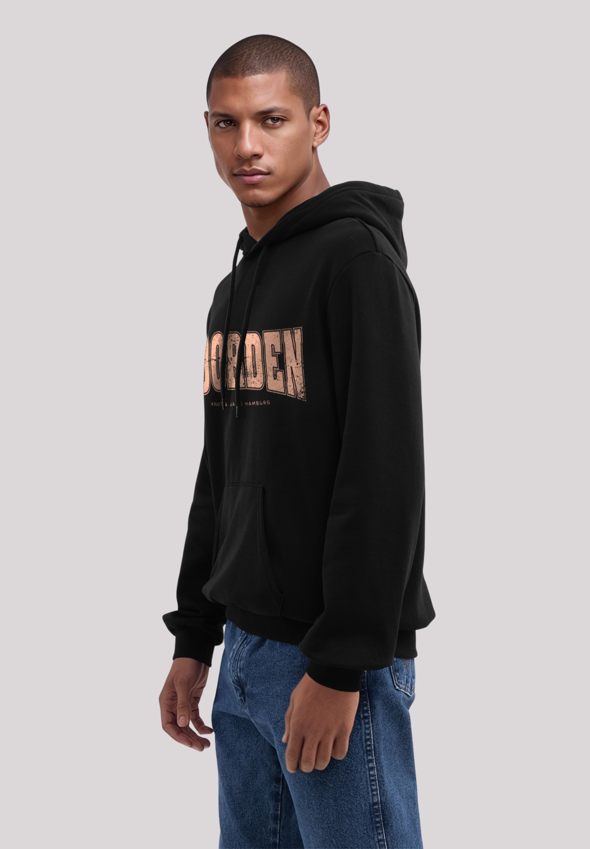 F4NT4STIC Kapuzenpullover »Knut & Jan Hamburg Noorden Collegiate«, Premium Qualität