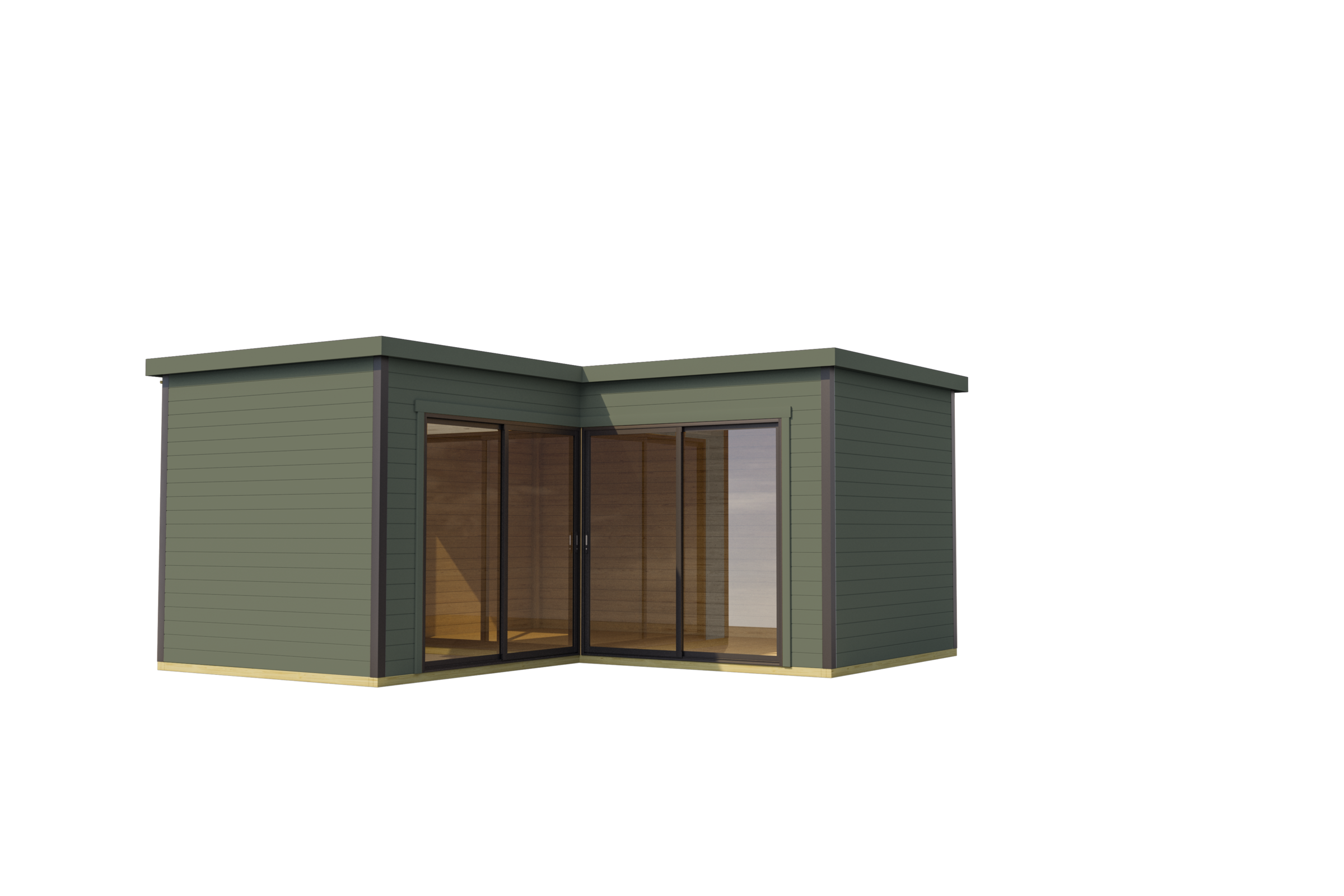 Nordic Holz Gartenhaus "DOMEO 6" günstig online kaufen