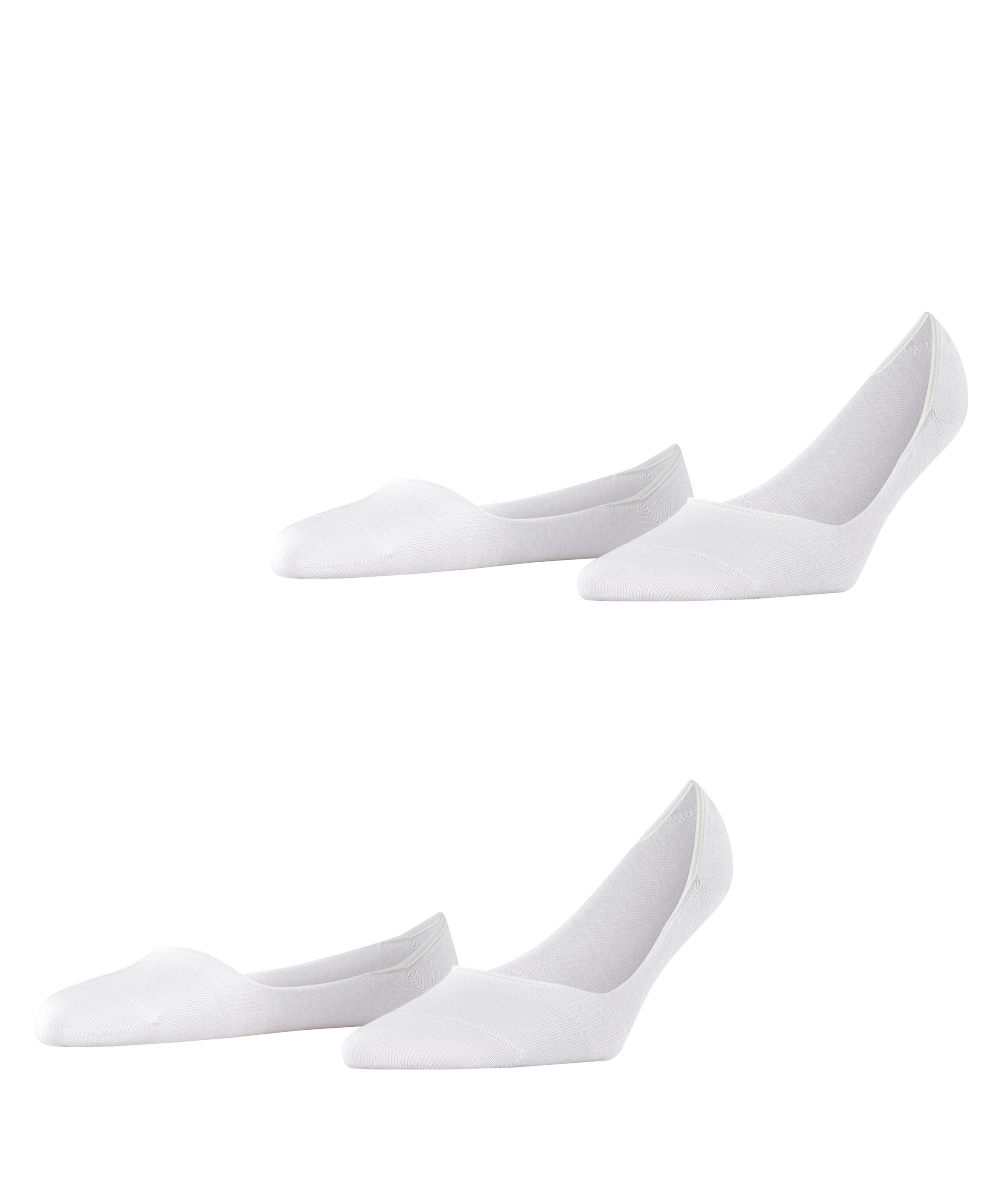 Esprit Füßlinge "Cotton" 2 Paar, elegant, verstärkt und aus weicher Baumwolle, dünn, anti-slip