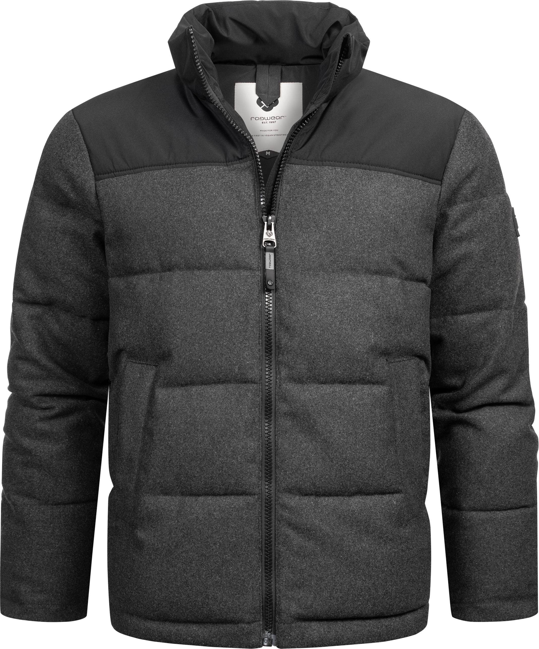 Steppjacke »Waldess«, ohne Kapuze, Gesteppte Herren Outdoorjacke in Woll-Optik