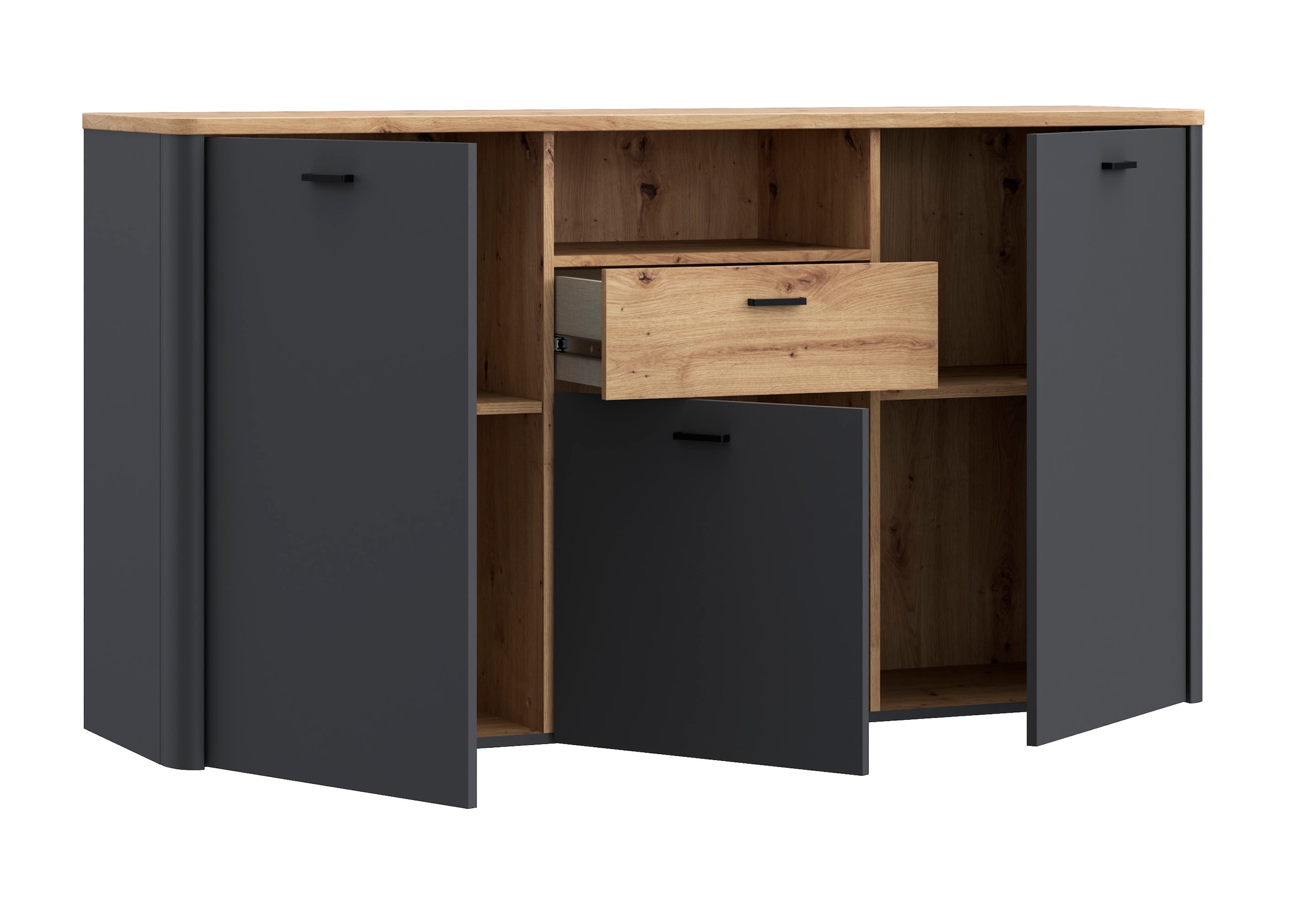 FORTE Sideboard »Leokadia«, Breite ca. 157 cm