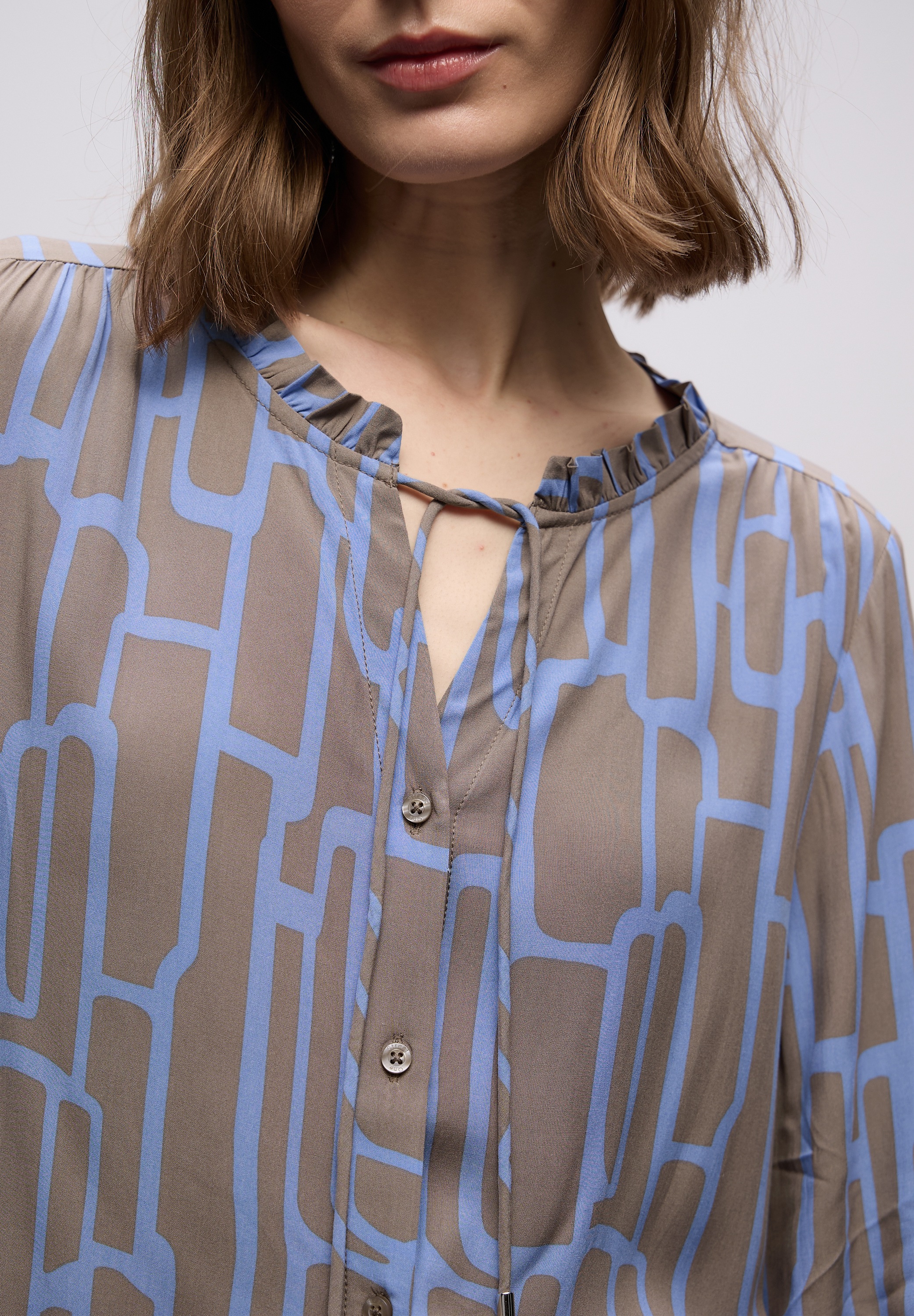 Thumbnail - STREET ONE Langarmbluse Tunika Style