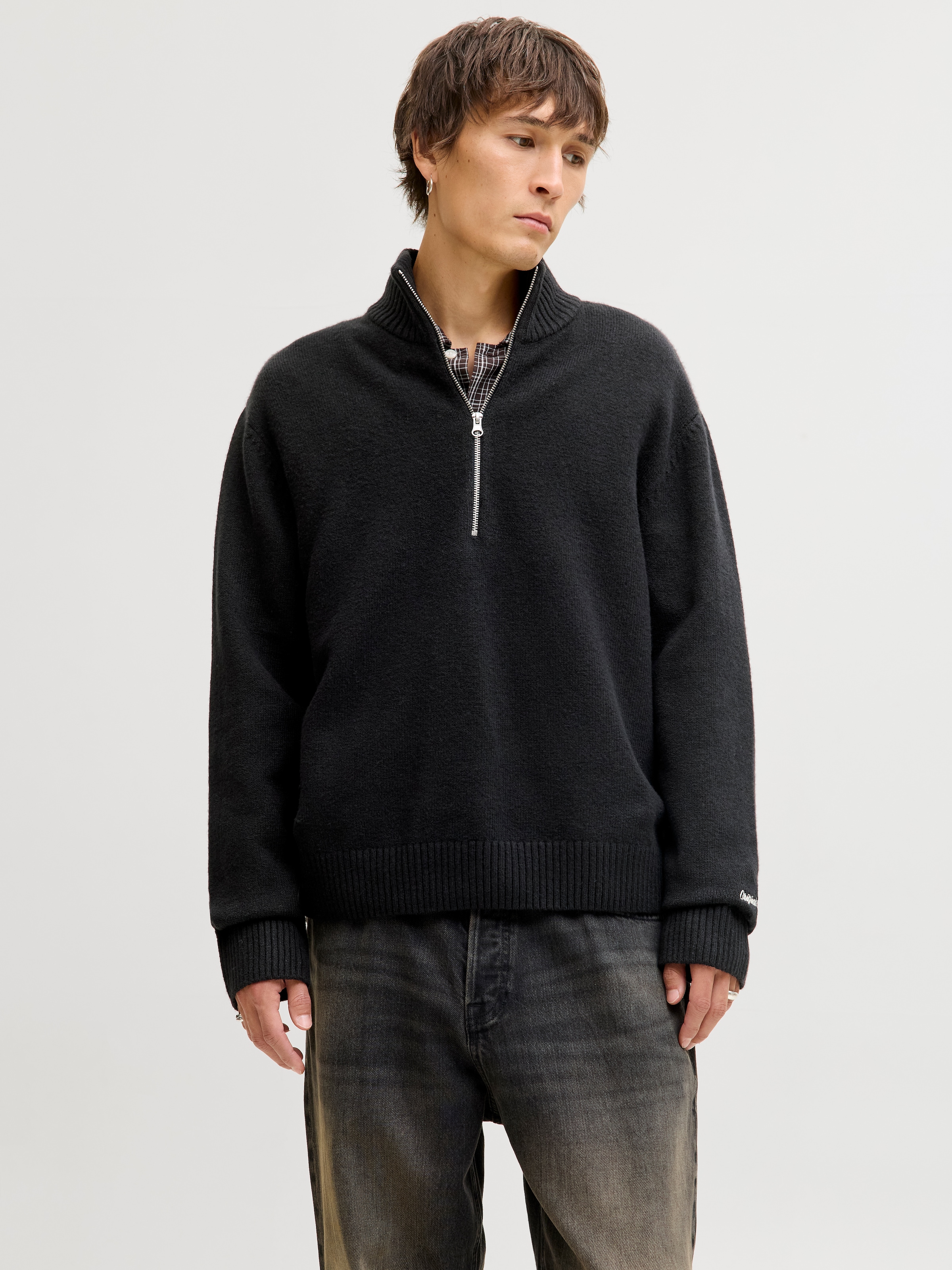 Jack & Jones Troyer "JORNORREBRO KNIT HALF ZIP SN" günstig online kaufen