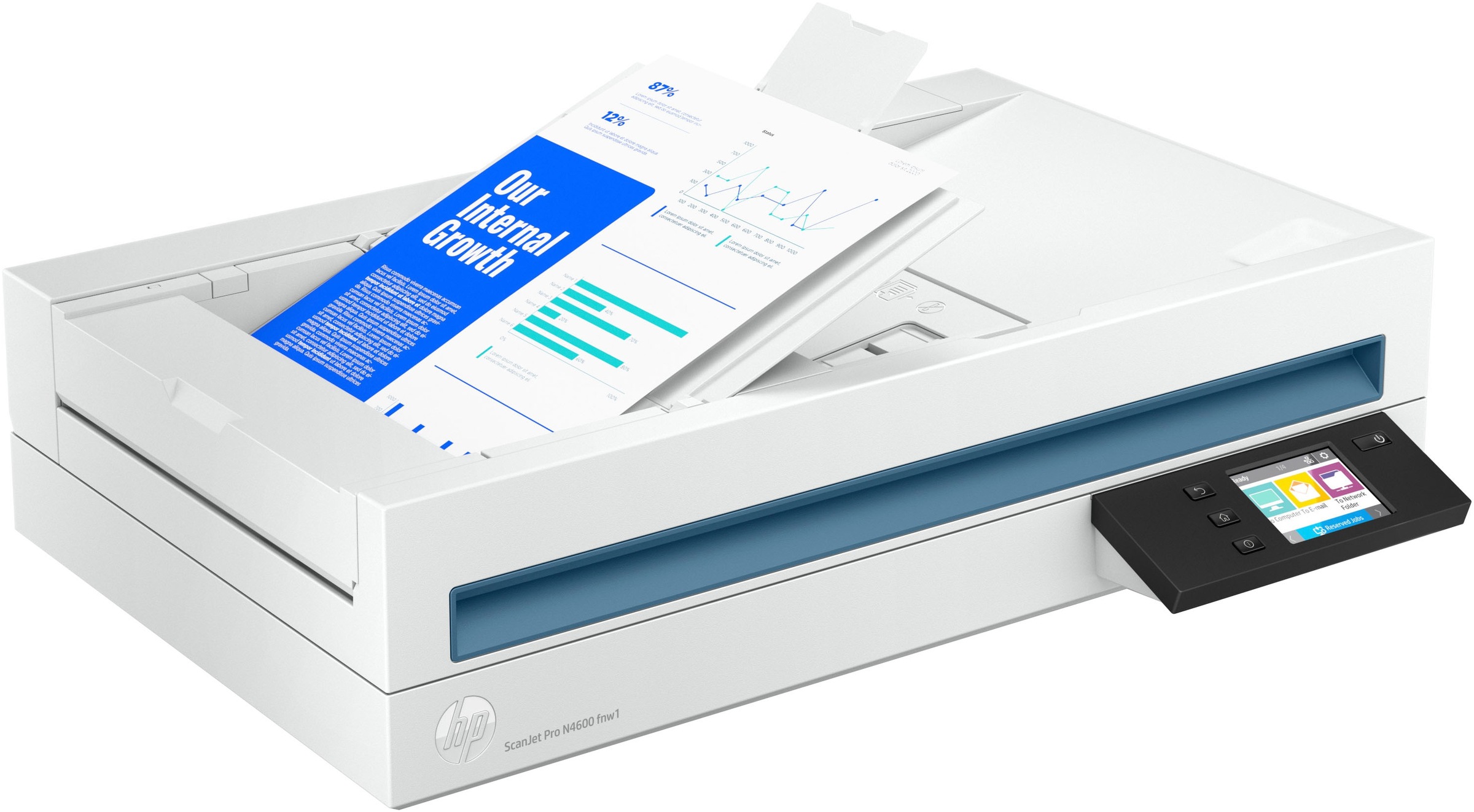 HP Scanner »Scanjet Pro N4600 fnw1«