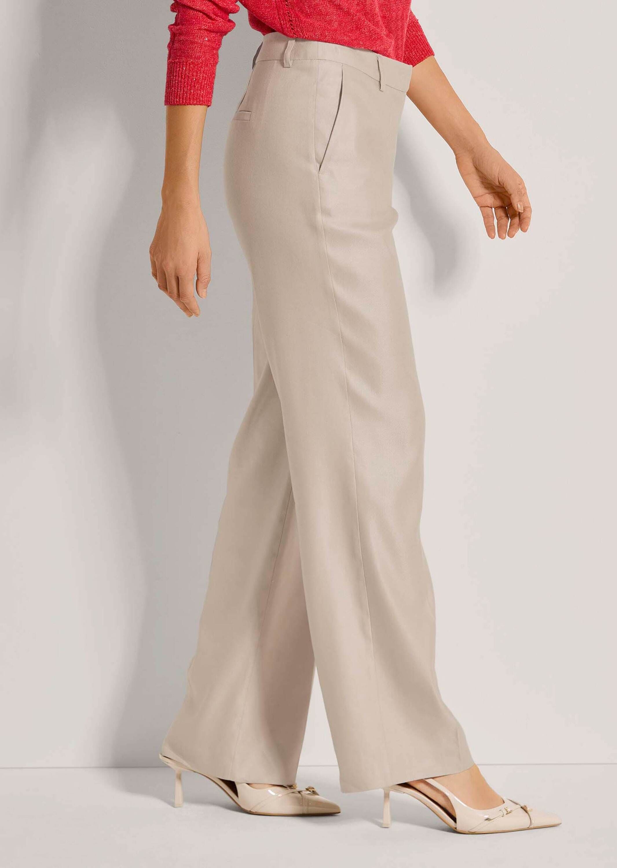 MADELEINE Bügelfaltenhose »Hose Weite Bügelfalten-Hose«