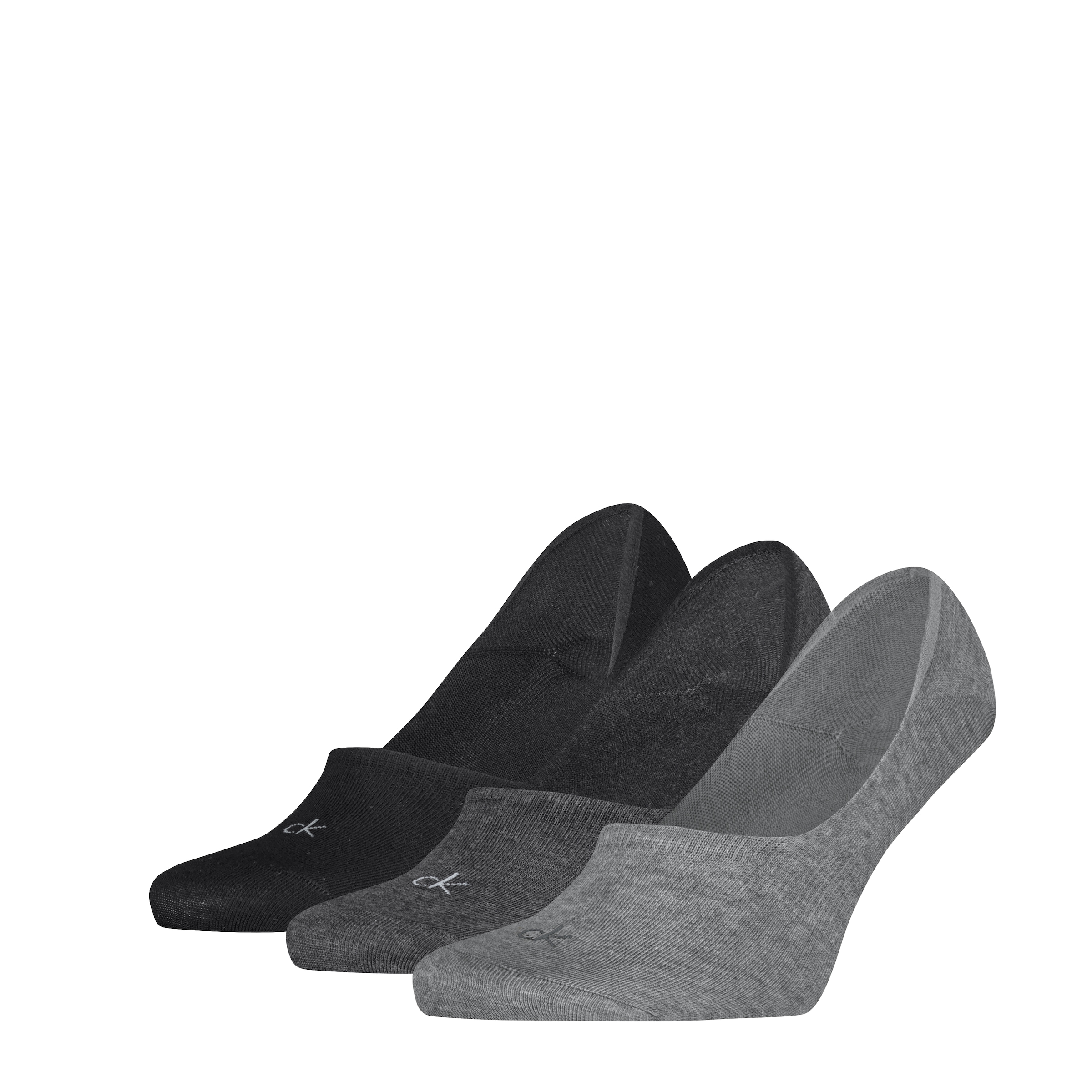 Calvin Klein Füßlinge "CK MEN FOOTIE MC" 3 Paar, Antirutsch Noppen im Ferse günstig online kaufen
