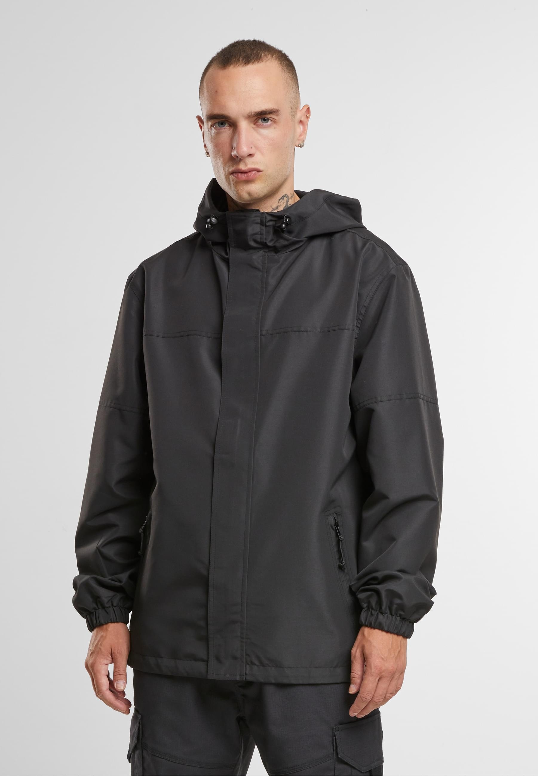 Brandit Veste Hardshell Jacket Black XS 2