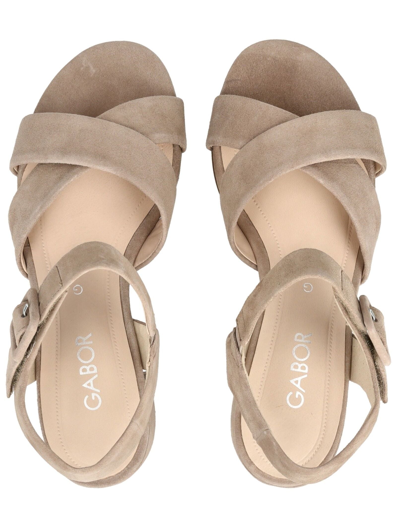 Gabor Comfort Riemchensandale »Gabor Comfort Sandalen Veloursleder«