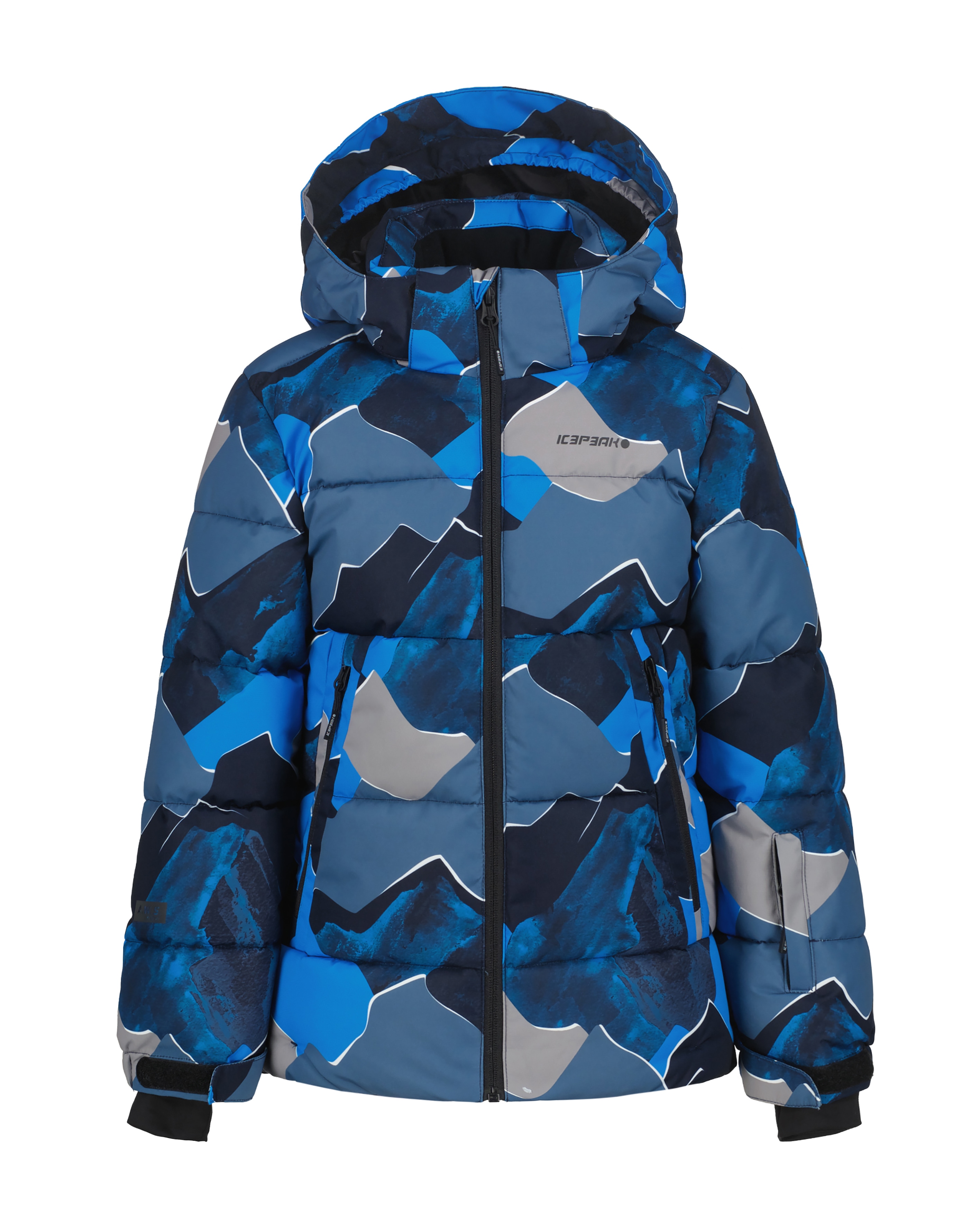 Icepeak Skijacke "ICEPEAK LAAGE JR" mit festem Schneefang, wasserdicht, atmungsaktiv