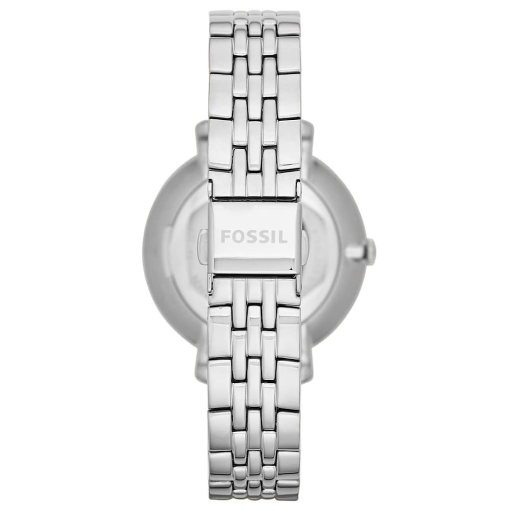 Fossil Quarzuhr »JACQUELINE, ES3433«, Armbanduhr, Damenuhr, Datum, analog