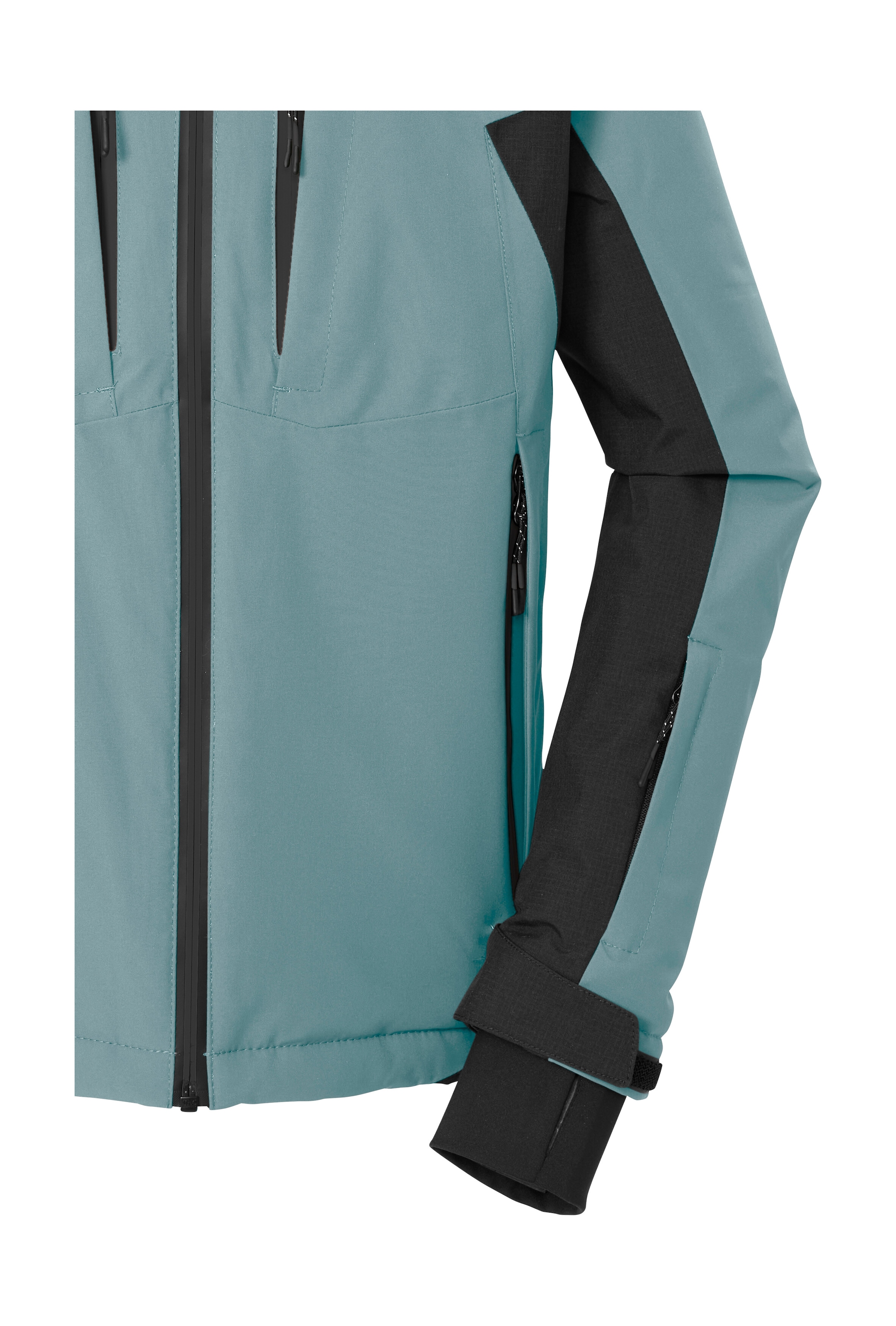 Killtec Skijacke »KSW 212 BYS SKI JCKT« Wasserdichte Skijacke, abnehmbare Kapuze, viele Taschen