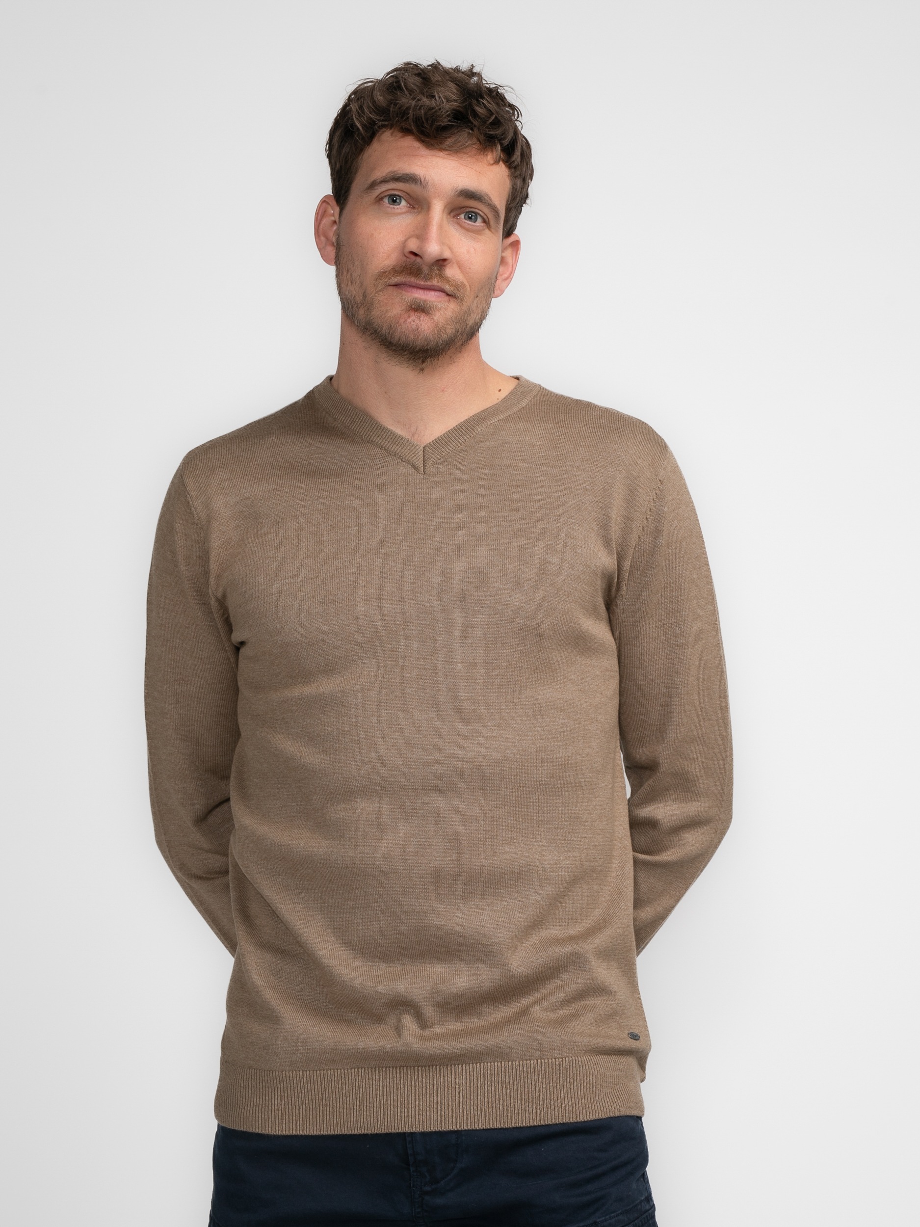 Petrol Industries V-Ausschnitt-Pullover "Men Knitwear V-Neck Basic" günstig online kaufen