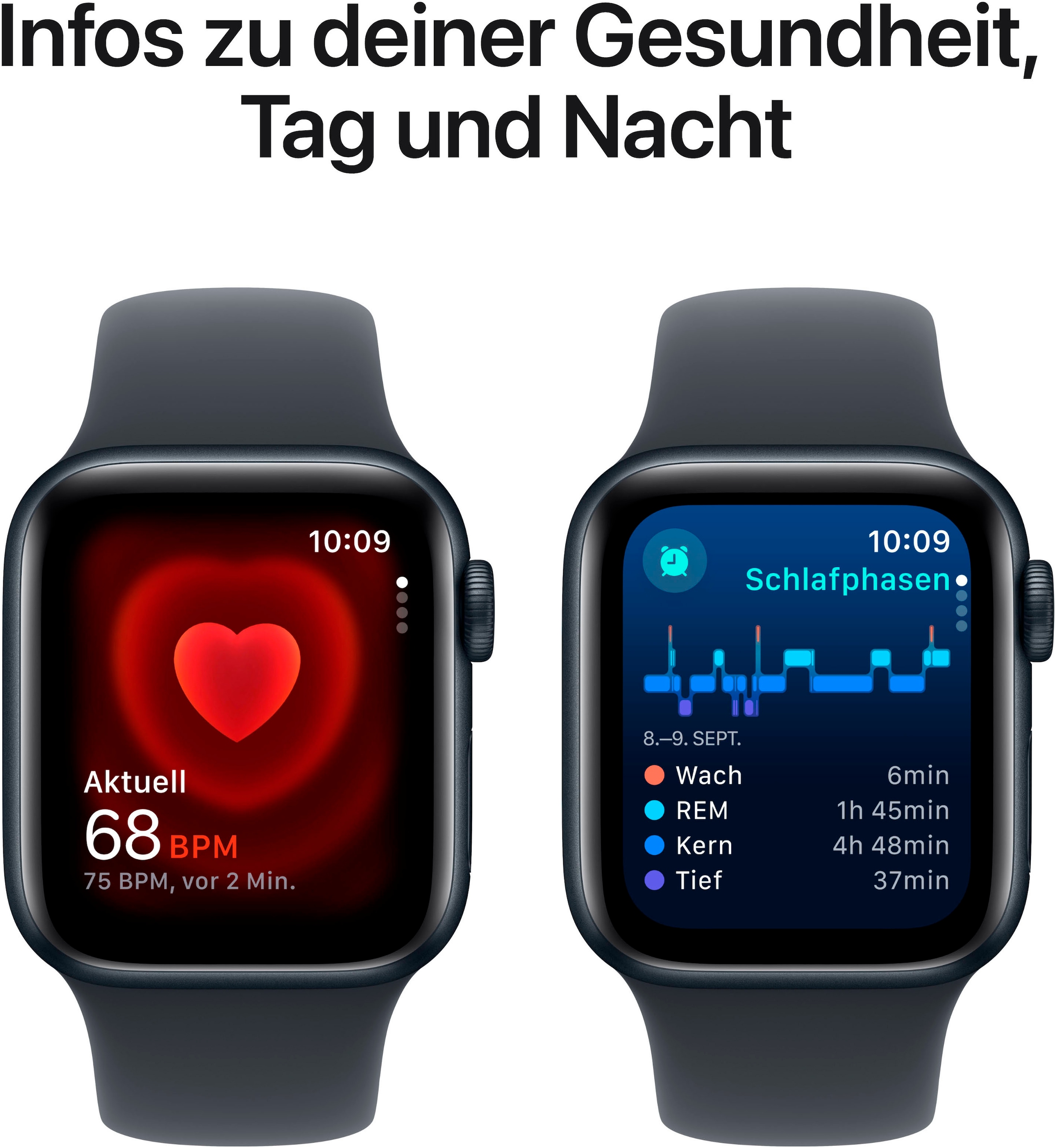 Apple Smartwatch »Watch SE (2024)«, Watch OS, 32 GB,)