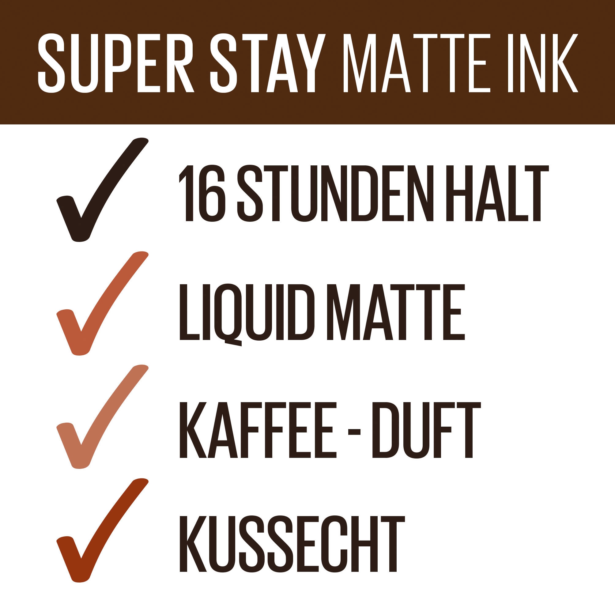 MAYBELLINE NEW YORK Lippenstift »Super Stay Matte Ink«, mit natürlichen Inhaltstoffen