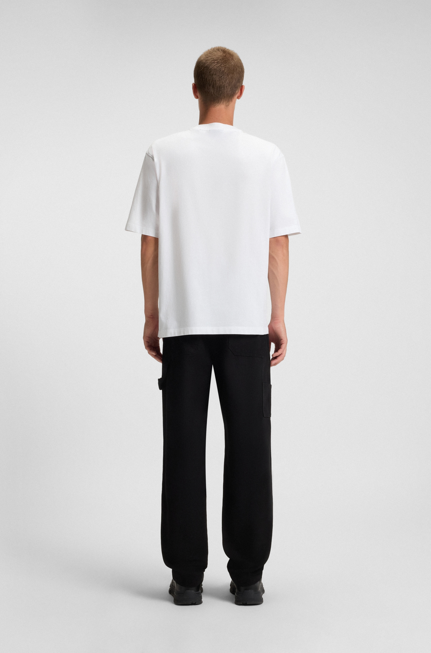 HUGO Blue T-Shirt »Nogoste«, Rundhalsausschnitt, regular fit, Brusttasche