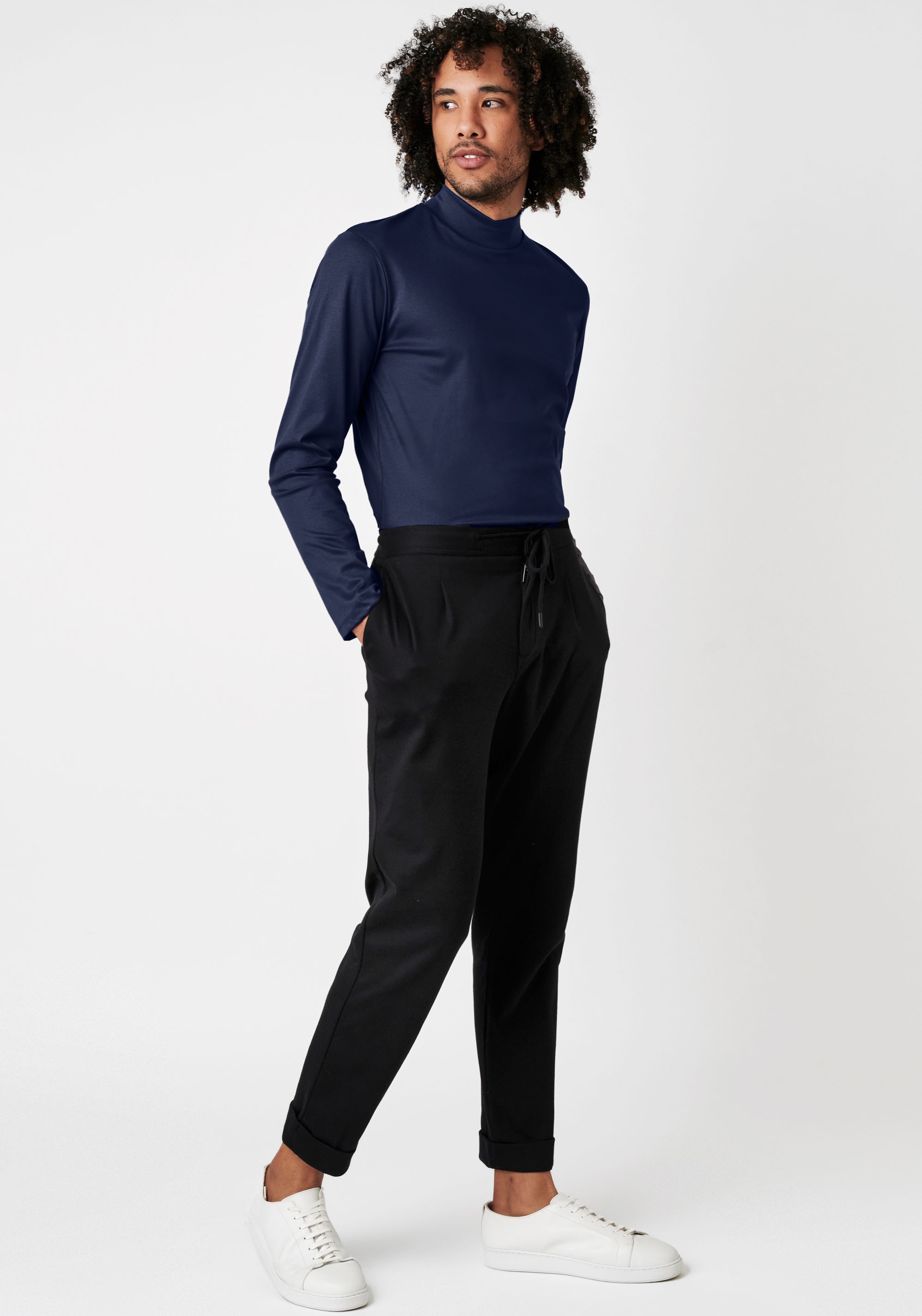 DESOTO Rollkragenshirt »Casual Turtleneck«, Mit Rundhalsausschnitt