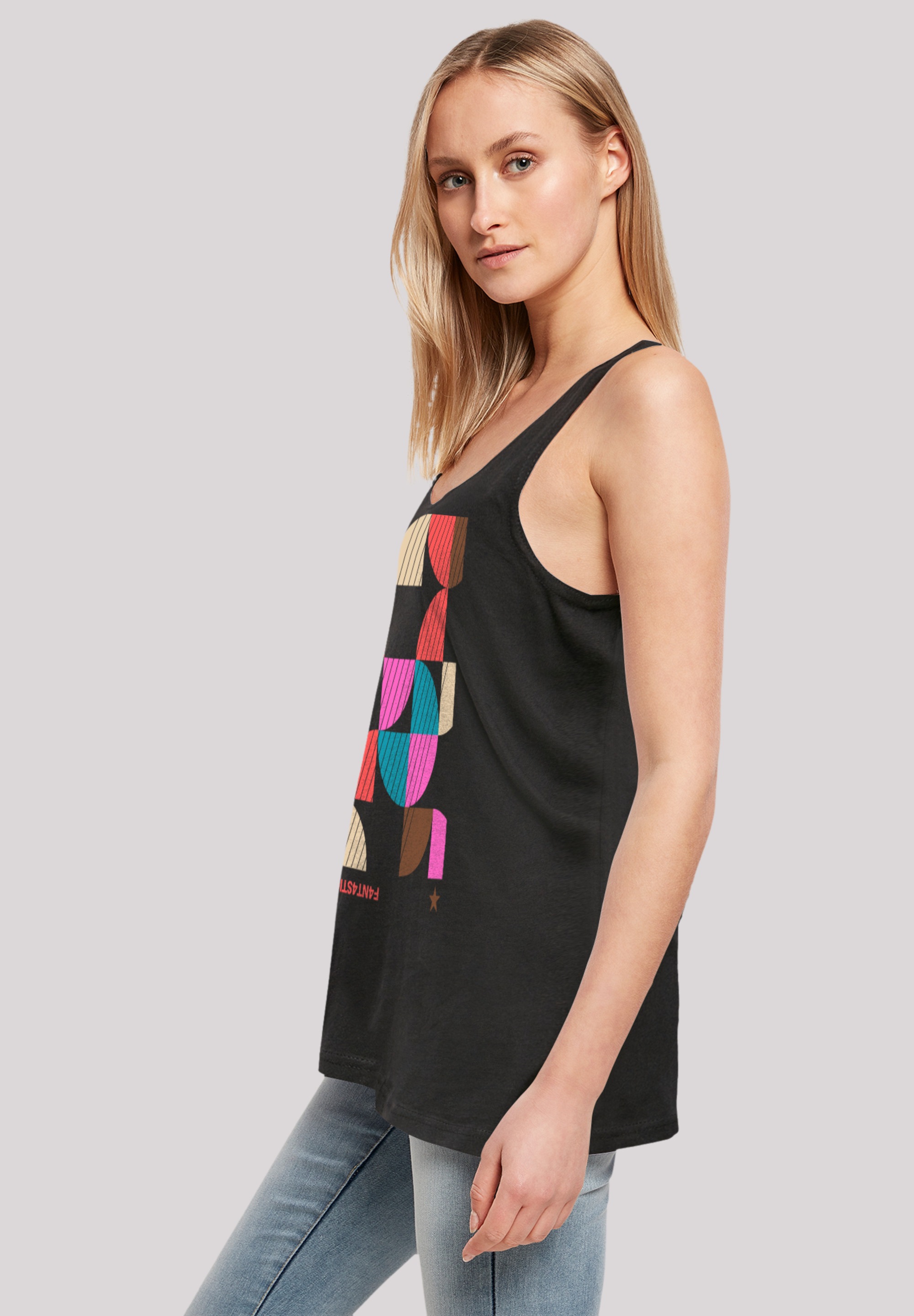 F4NT4STIC T-Shirt »Abstrakt«, Print