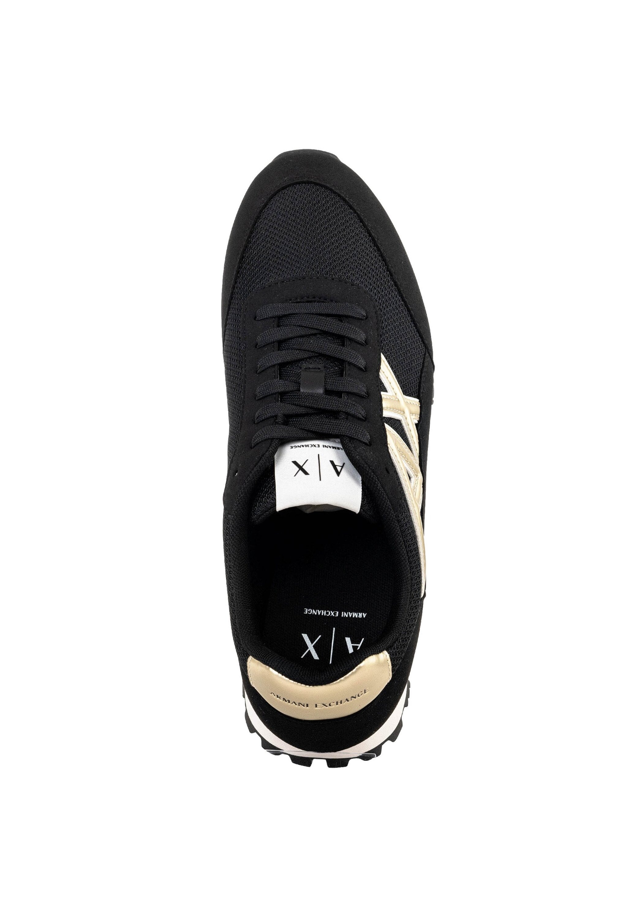 Armani Exchange Sneaker Drop Black/Gold 42 9