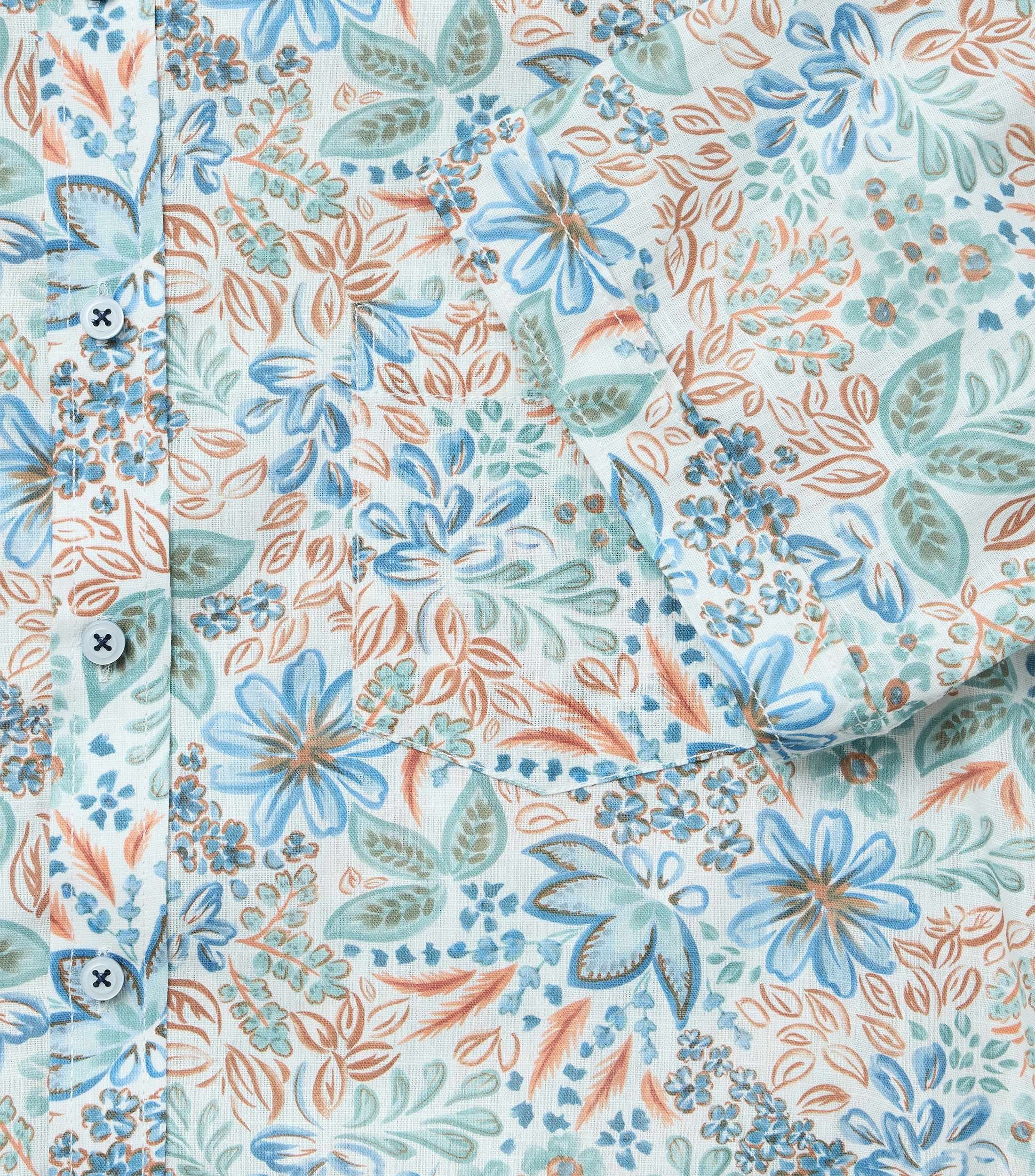 CASAMODA Kurzarmhemd »CASAMODA Freizeithemd Kurzarm Print«
