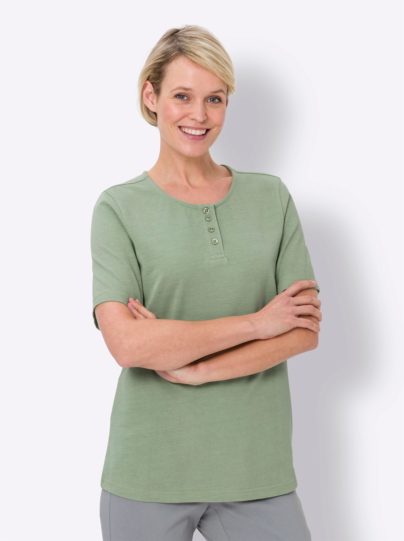 Classic Basics Kurzarmshirt "Kurzarm-Shirt" günstig online kaufen