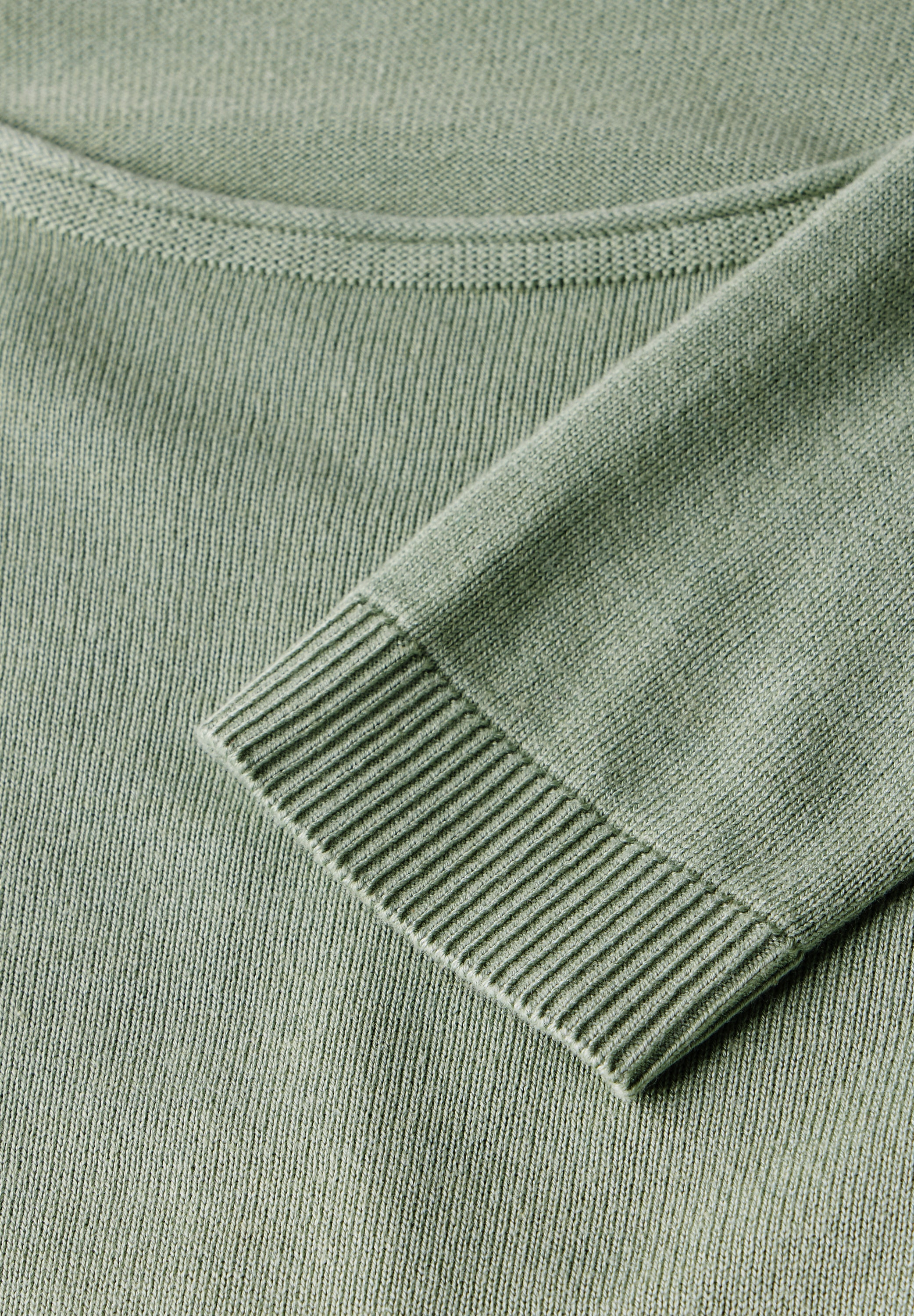 STREET ONE Strickpullover, mit U-Boot-Ausschnitt