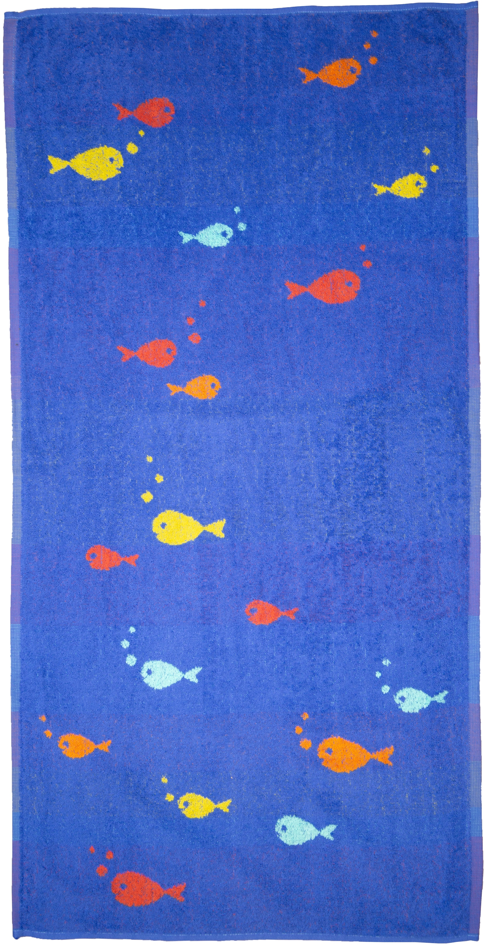 Dyckhoff Handtuch Set »Fische«, Set, 4 tlg., Frottier, Set: 2 Handtücher und 2 Waschhandschuhe