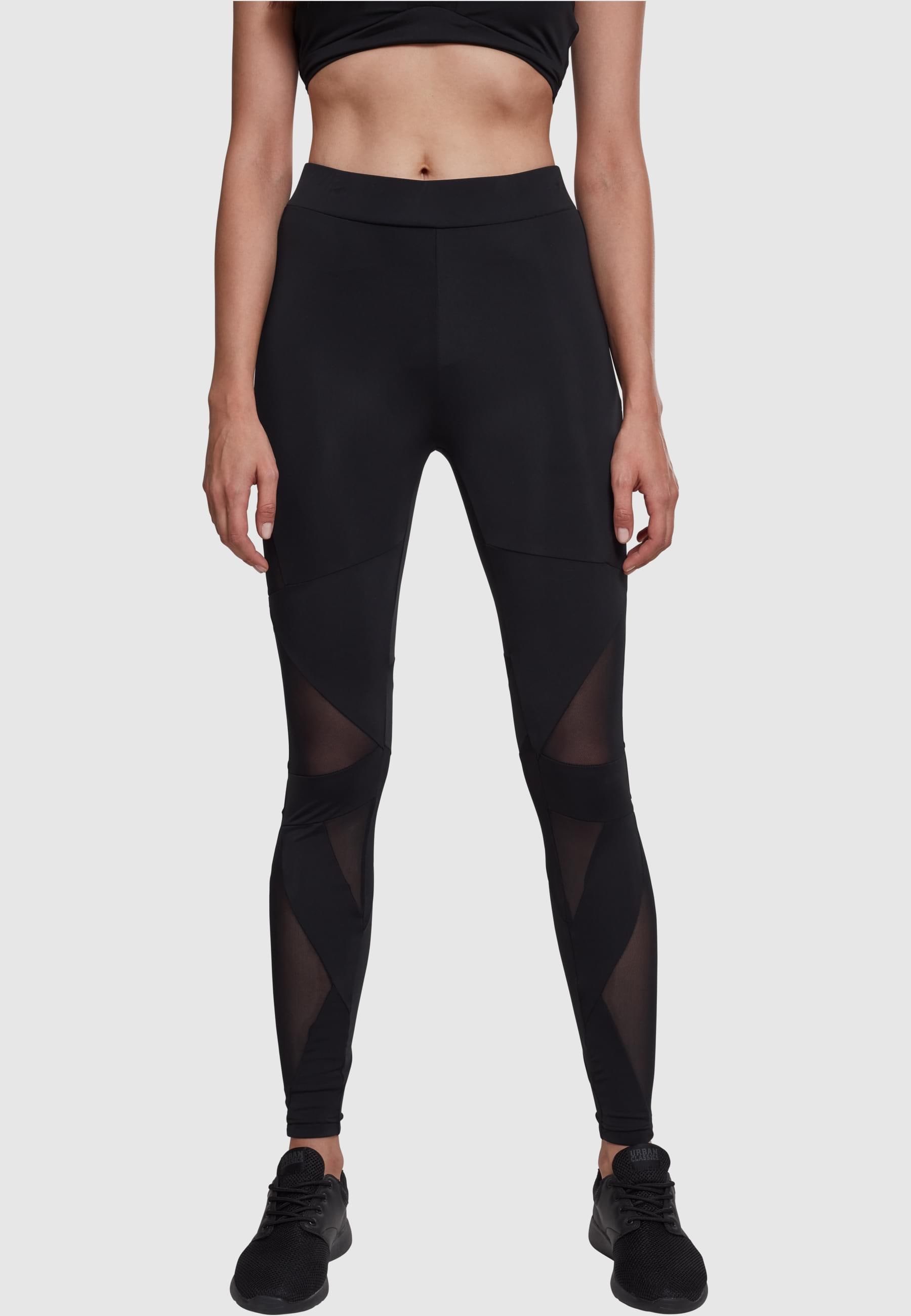 URBAN CLASSICS Leggings »Urban Classics Damen Ladies Triangle Tech Mesh Leggings«, (1 tlg.)