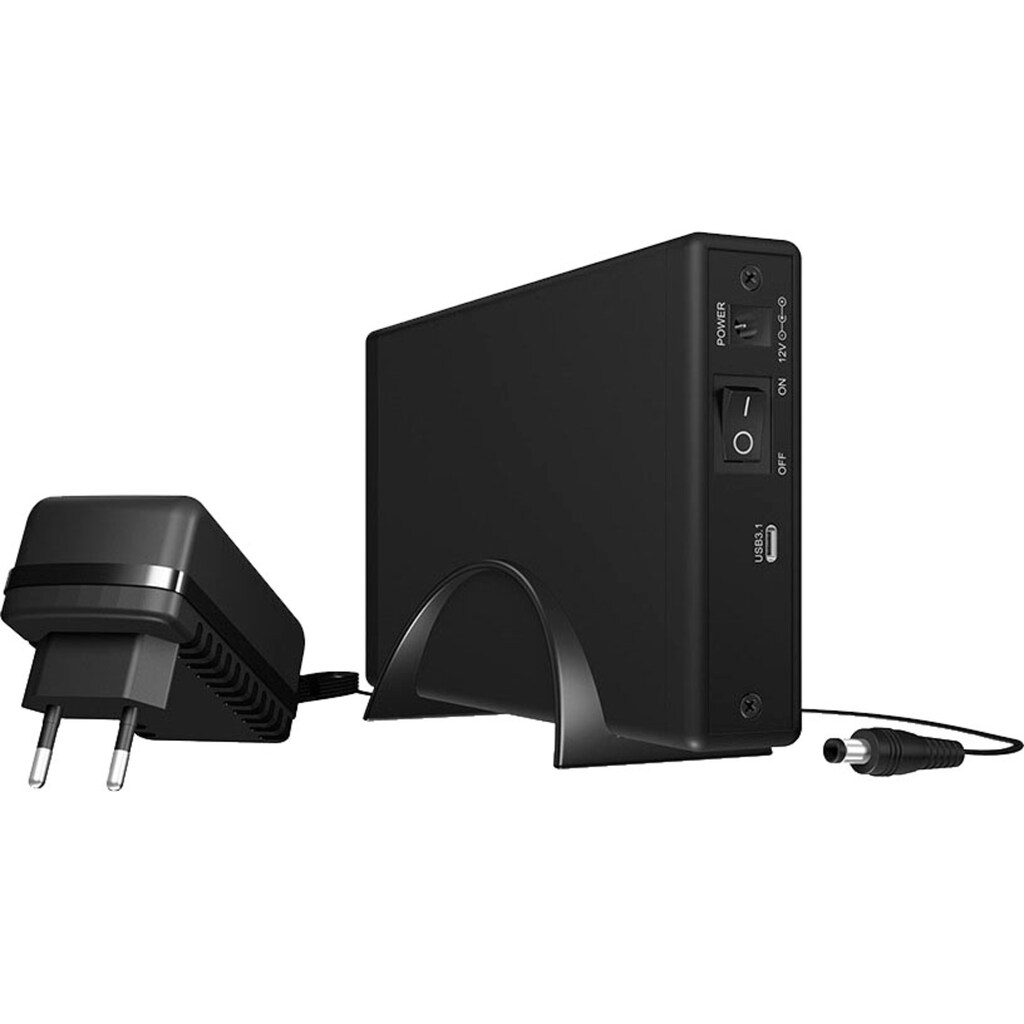 ICY BOX Computer-Adapter »ICY BOX Gehäuse für 3,5 SATA HDD zu Type-C- USB 3.1«