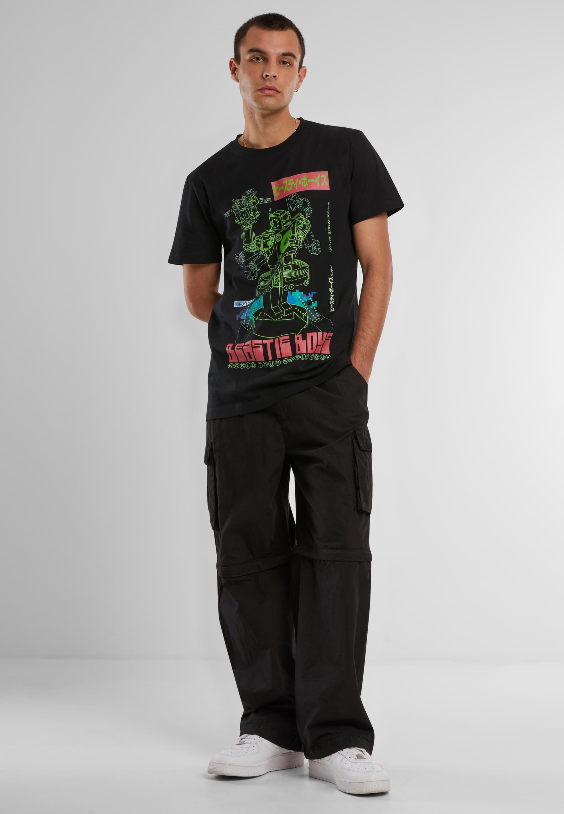 MisterTee T-Shirt »MisterTee Unisex Beastie Boys Robot Tee« 1 Stk.