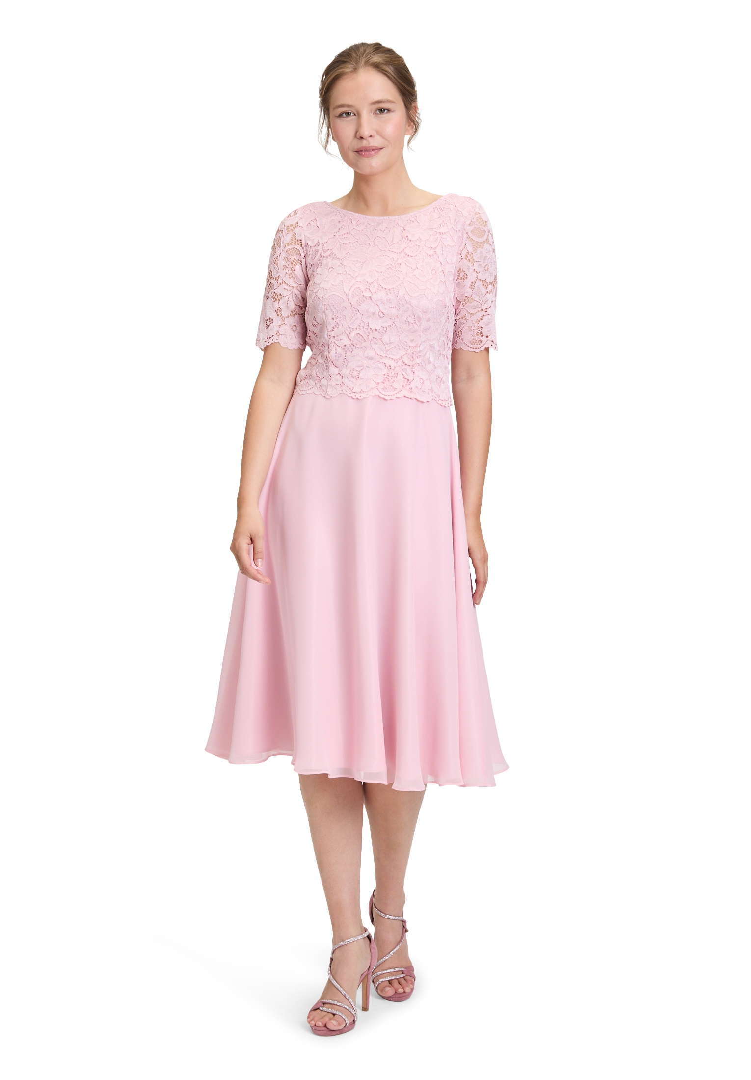 Vera Mont Cocktailkleid "Vera Mont Damen Cocktailkleid mit Spitze", Spitze günstig online kaufen