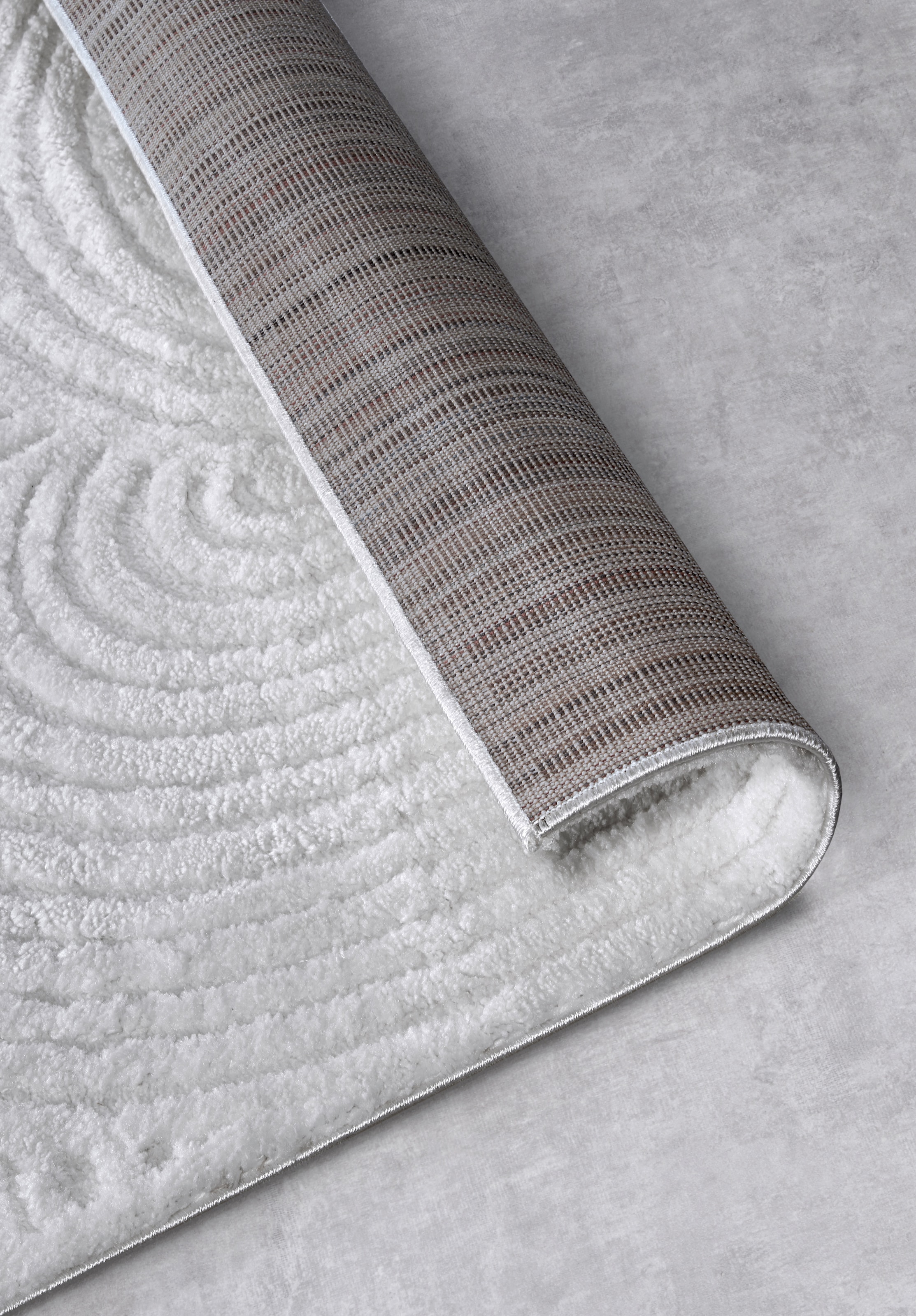 ELLE DECORATION Designteppich »Chappe«, rechteckig, 18 mm Höhe, Shaggy, Läufer, flauschig, weich, Langflor, modern, Hoch Tief Effekt