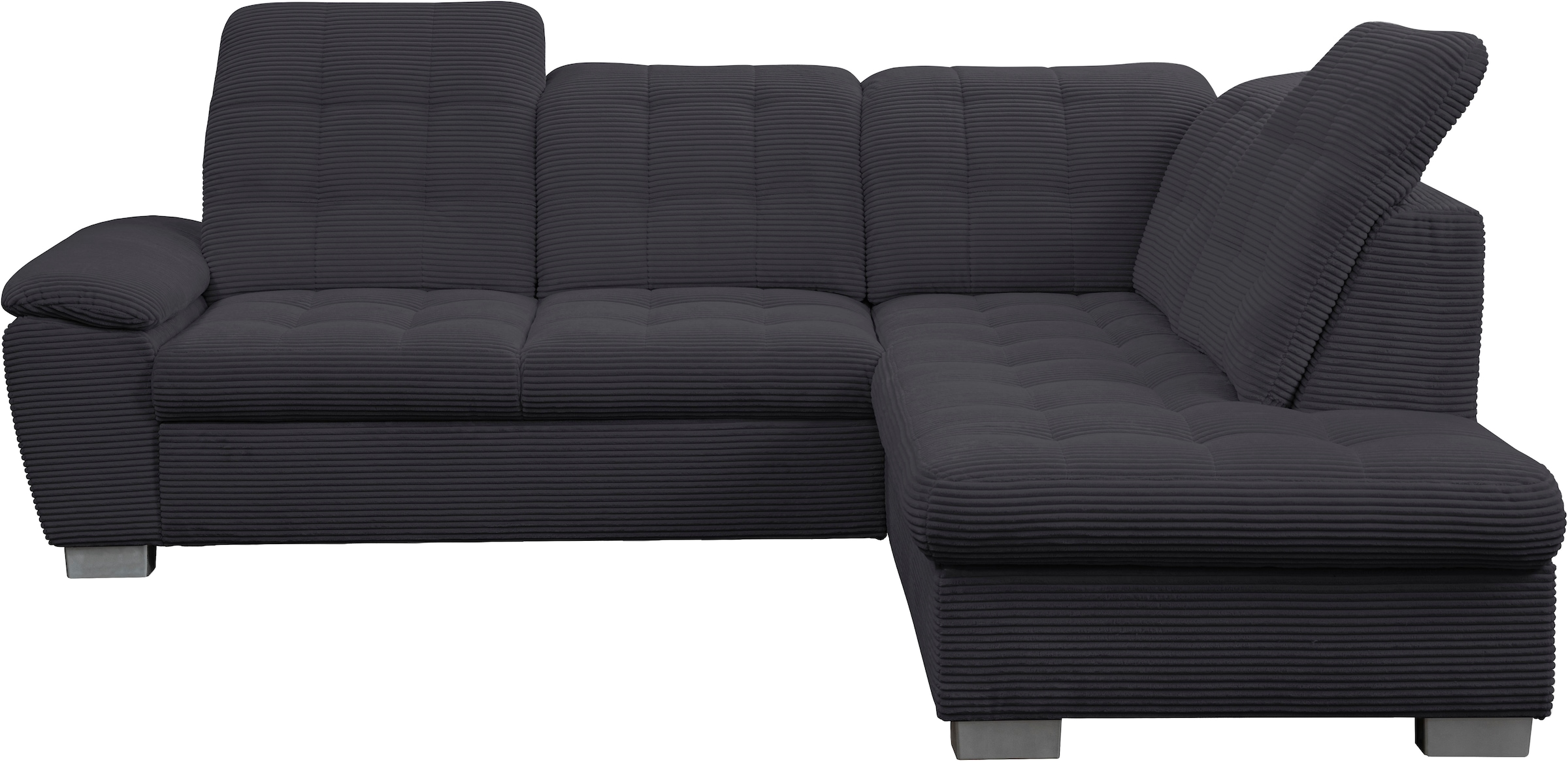 WERK2 Ecksofa "Bonny inkl. Kopfteilverstellung, Bettfunktion, Stauraum, L-F günstig online kaufen