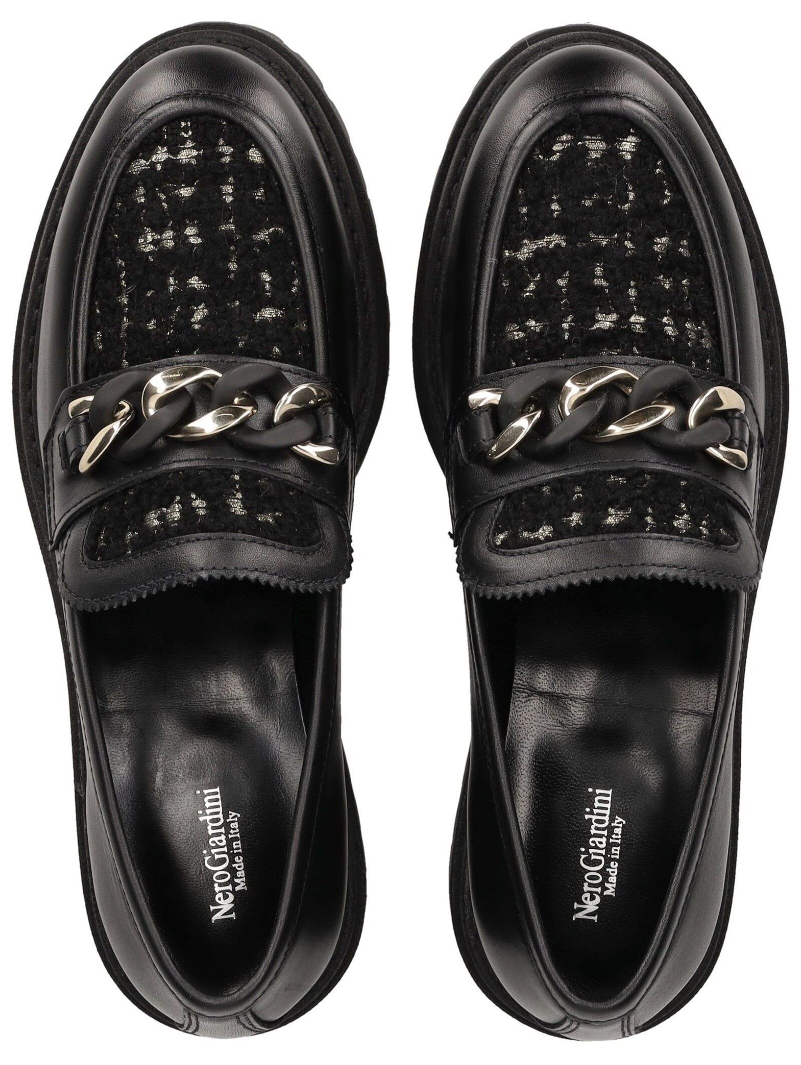 Nero Giardini Slipper »Nero Giardini Slipper Leder/Textil«
