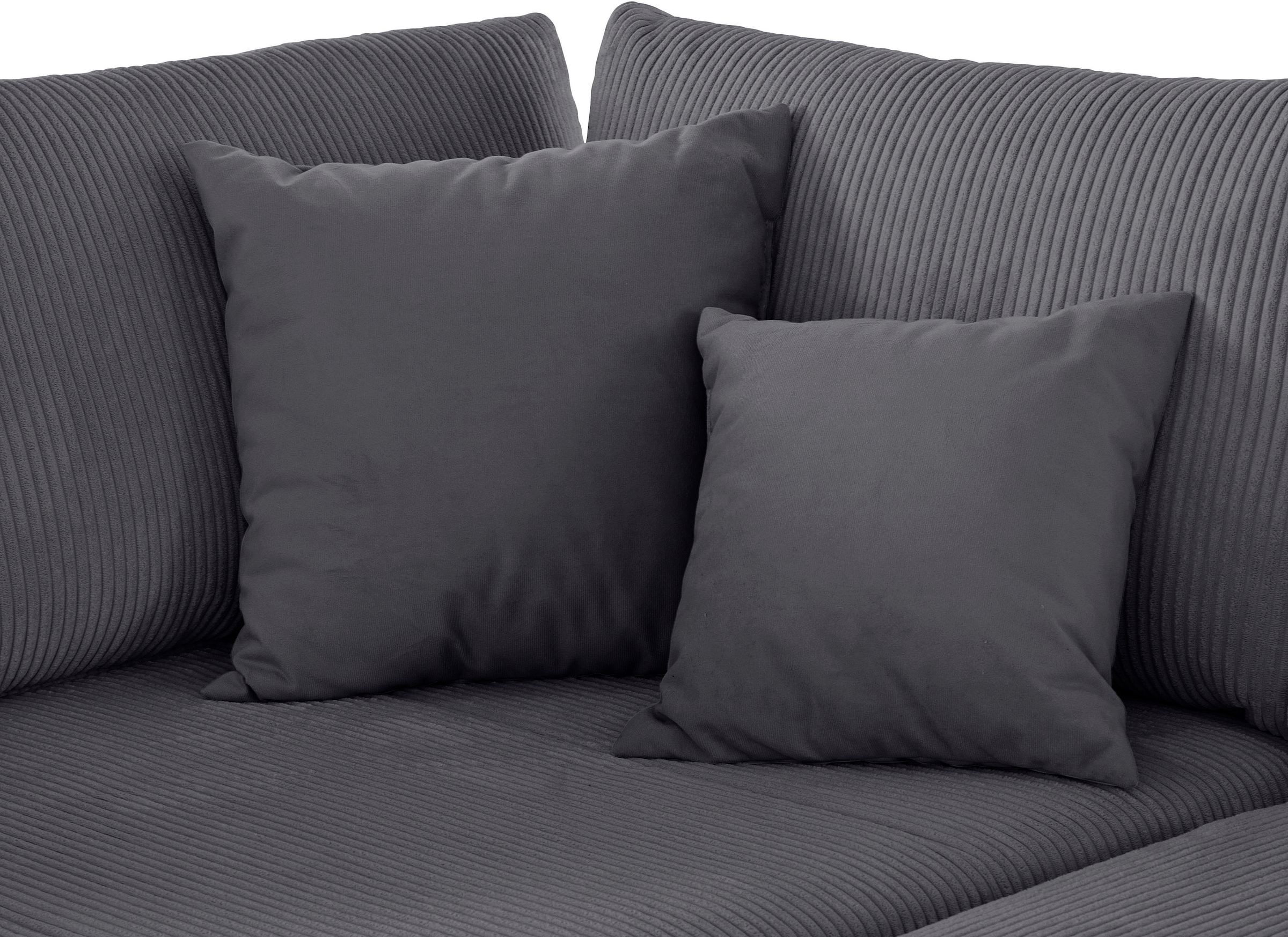 INOSIGN Ecksofa »Night & Day L-Form mit Dauer-Schlaffunktion mit Armlehne«, mit Boxspring-Bettfunktion 180x200 cm und Bettkasten, Dauerschläfer!
