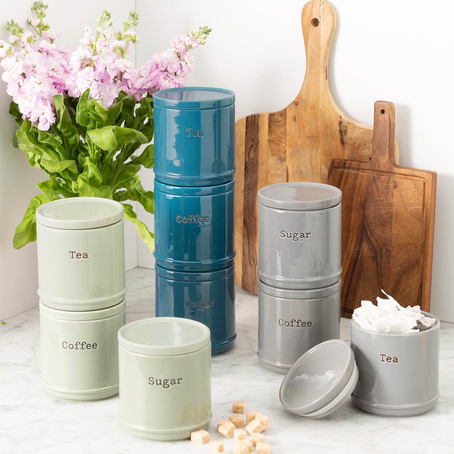 PRICE & KENSINGTON Vorratsdose "Accents" 3 Stk. tlg. 750 ml günstig online kaufen