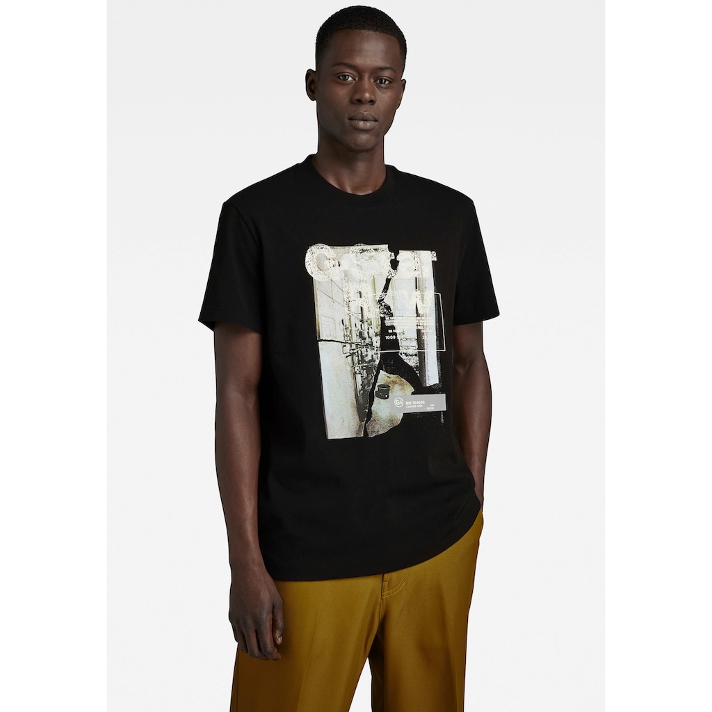 G-Star RAW T-Shirt »HQ print r t«