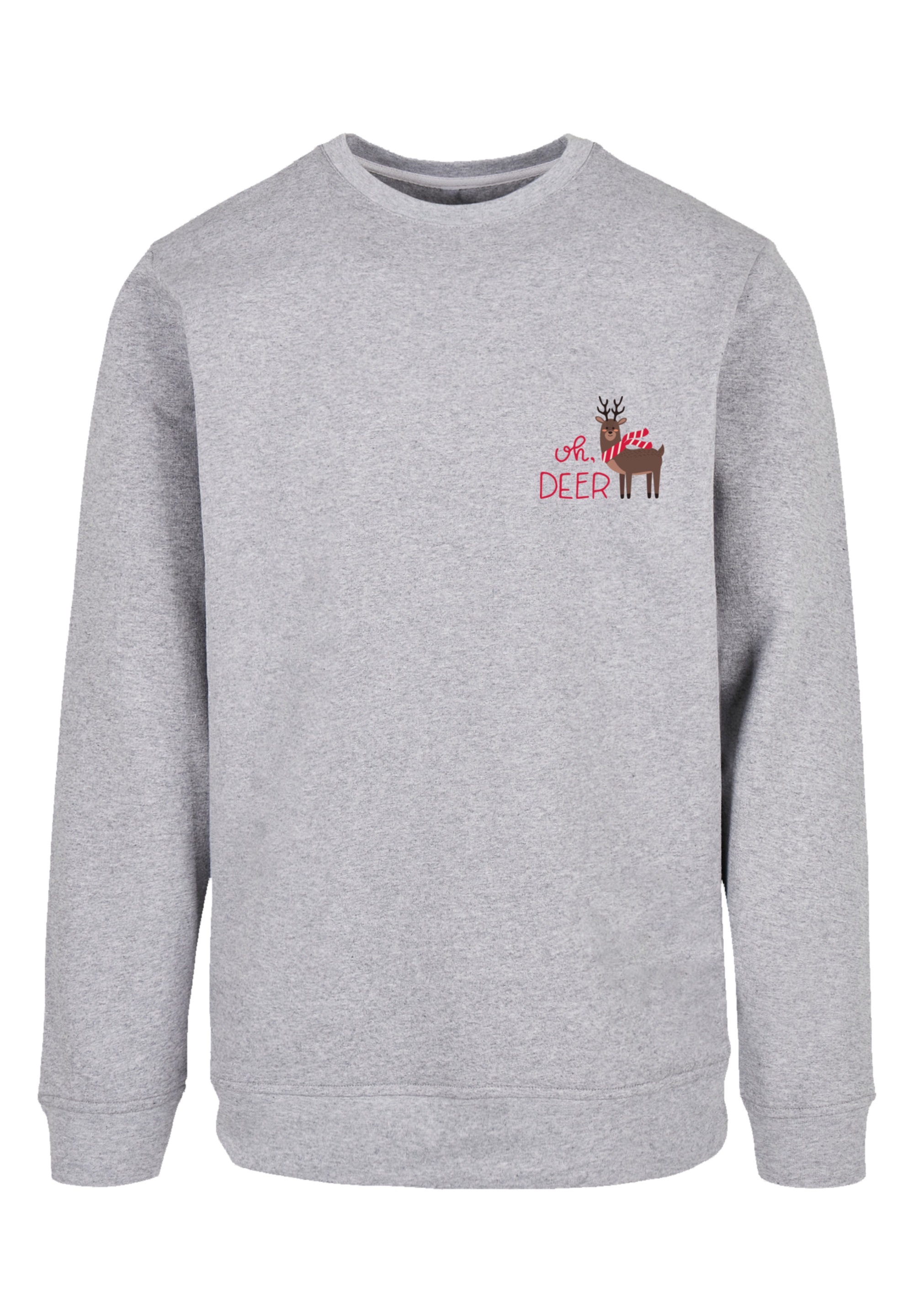 F4NT4STIC Sweatshirt »Christmas Deer«, Premium Qualität, Rock-Musik, Band