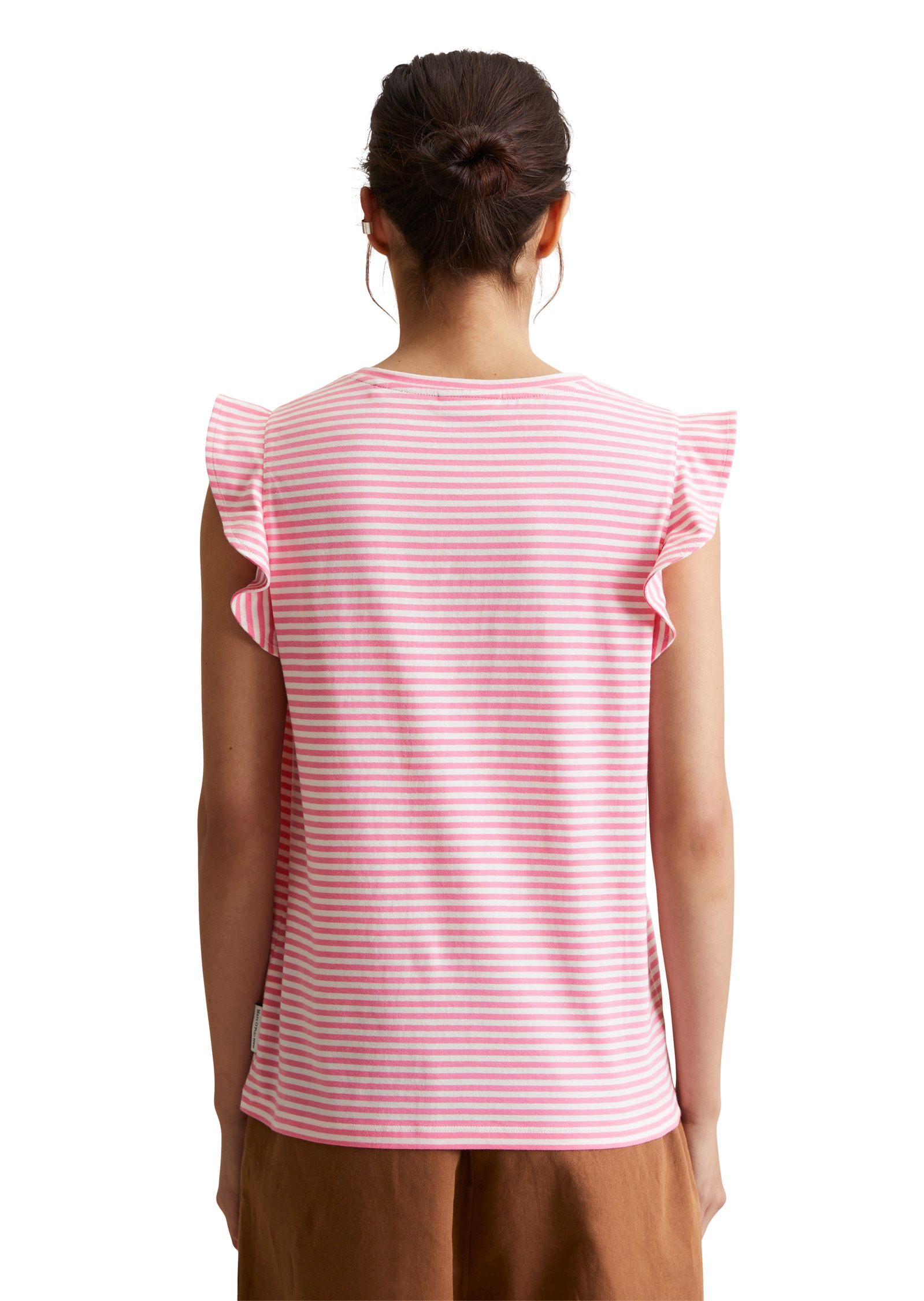 Marc O'Polo DENIM T-Shirt »aus gestreiftem Single Jersey«