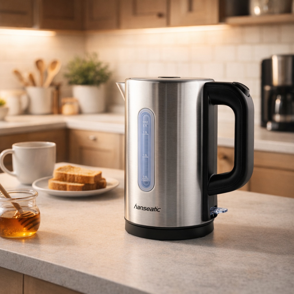 Hanseatic Wasserkocher »HWK1752200SD« 1,75 l 2200 W