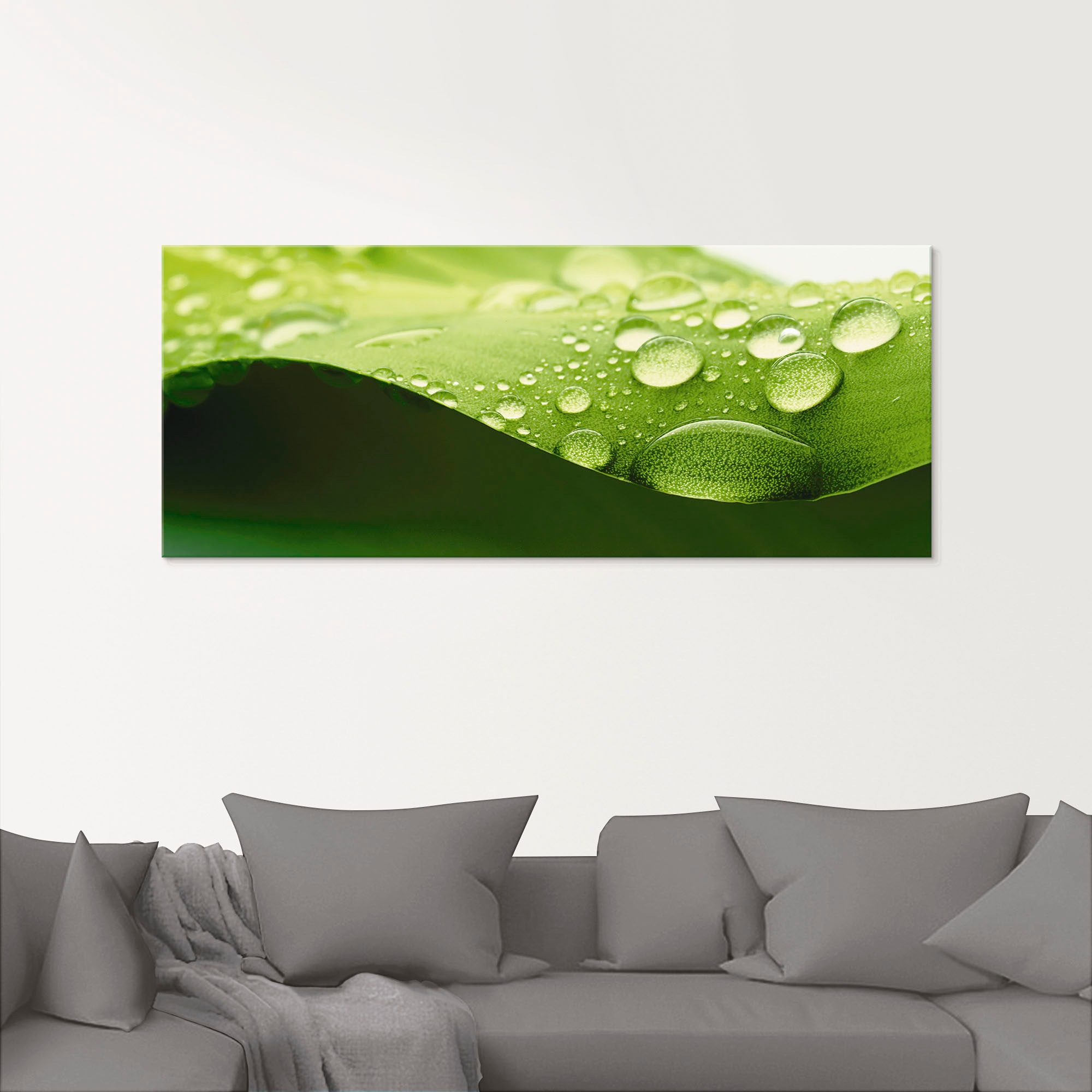 Artland Glasbild "Blatt" Zen 1 Stk. tlg. in verschiedenen Größen günstig online kaufen
