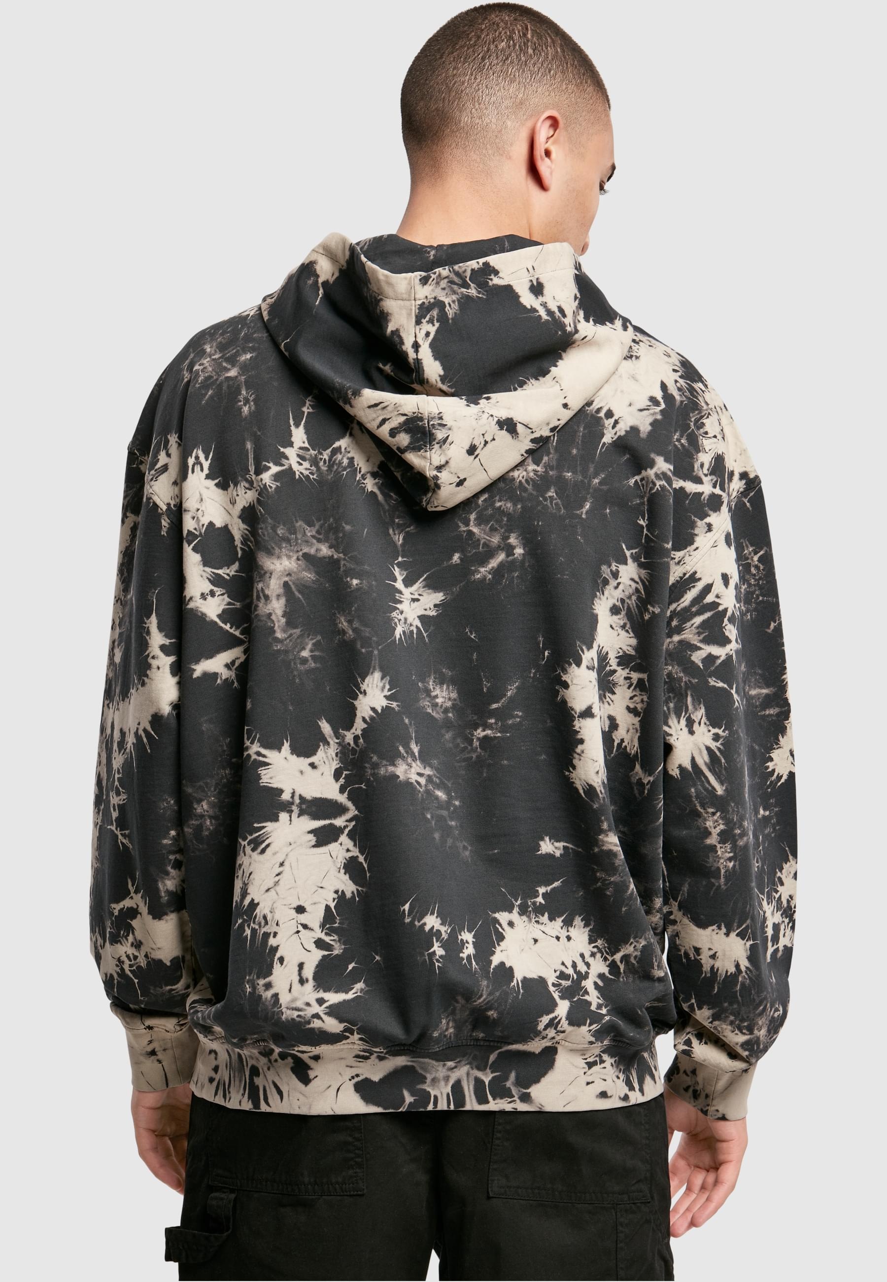 URBAN CLASSICS Sweatshirt »Urban Classics Herren Bleached Hoody«, (1 tlg.)