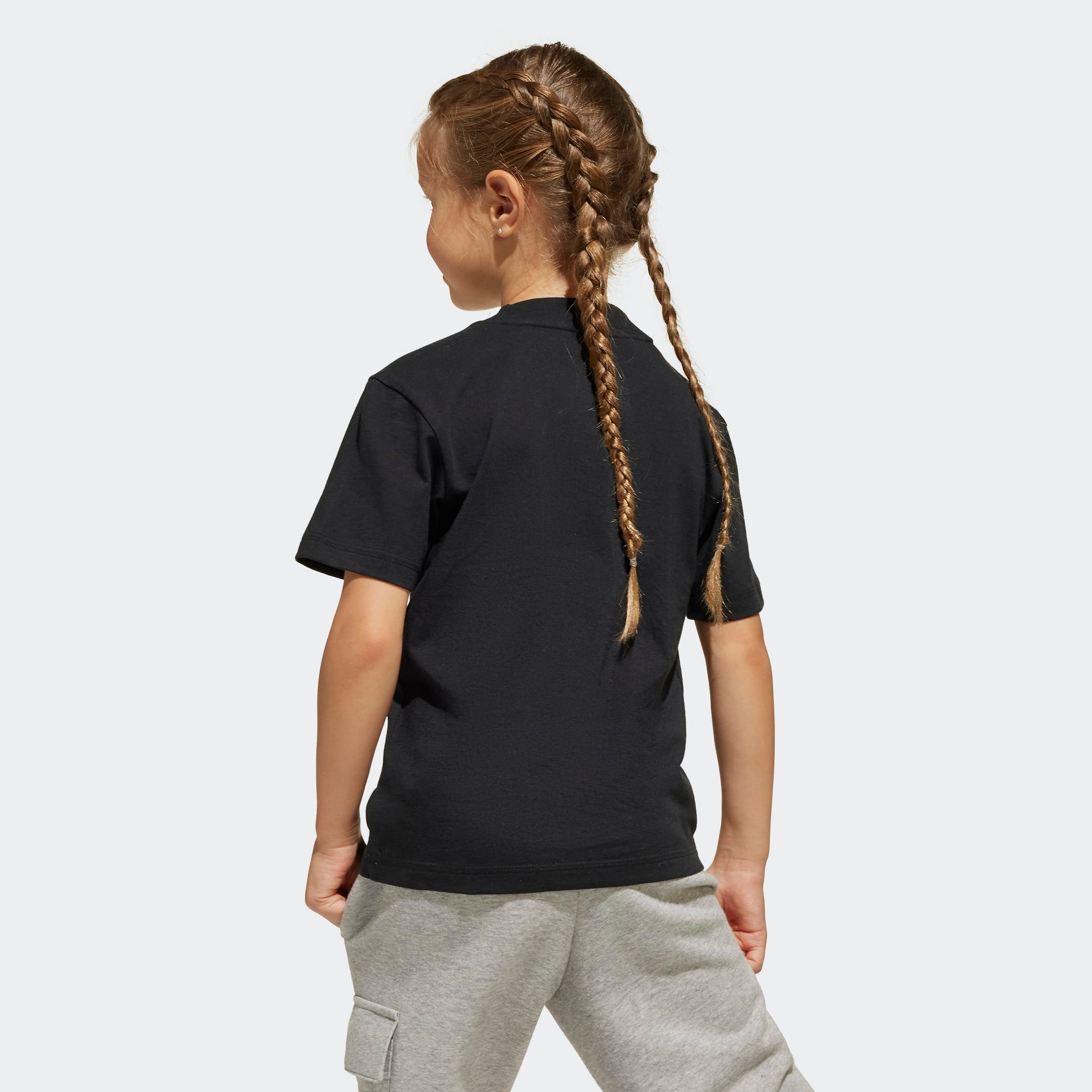 adidas Sportswear T-Shirt »ESSENTIALS KIDS« sportlicher Stil, Kurzarm, aus Baumwolle