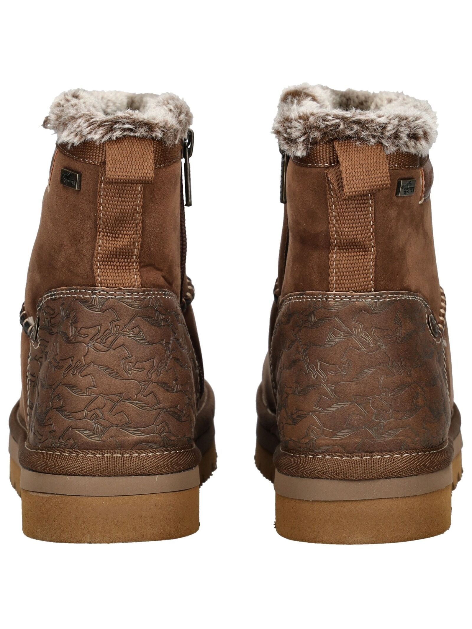 Mustang Shoes Stiefelette »Mustang Shoes Stiefelette Lederimitat/Textil«