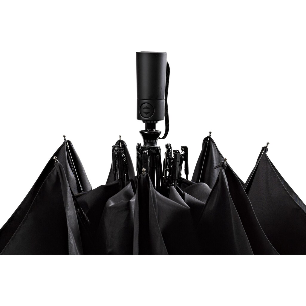 EuroSCHIRM® Taschenregenschirm »Automatik 3020, schwarz«