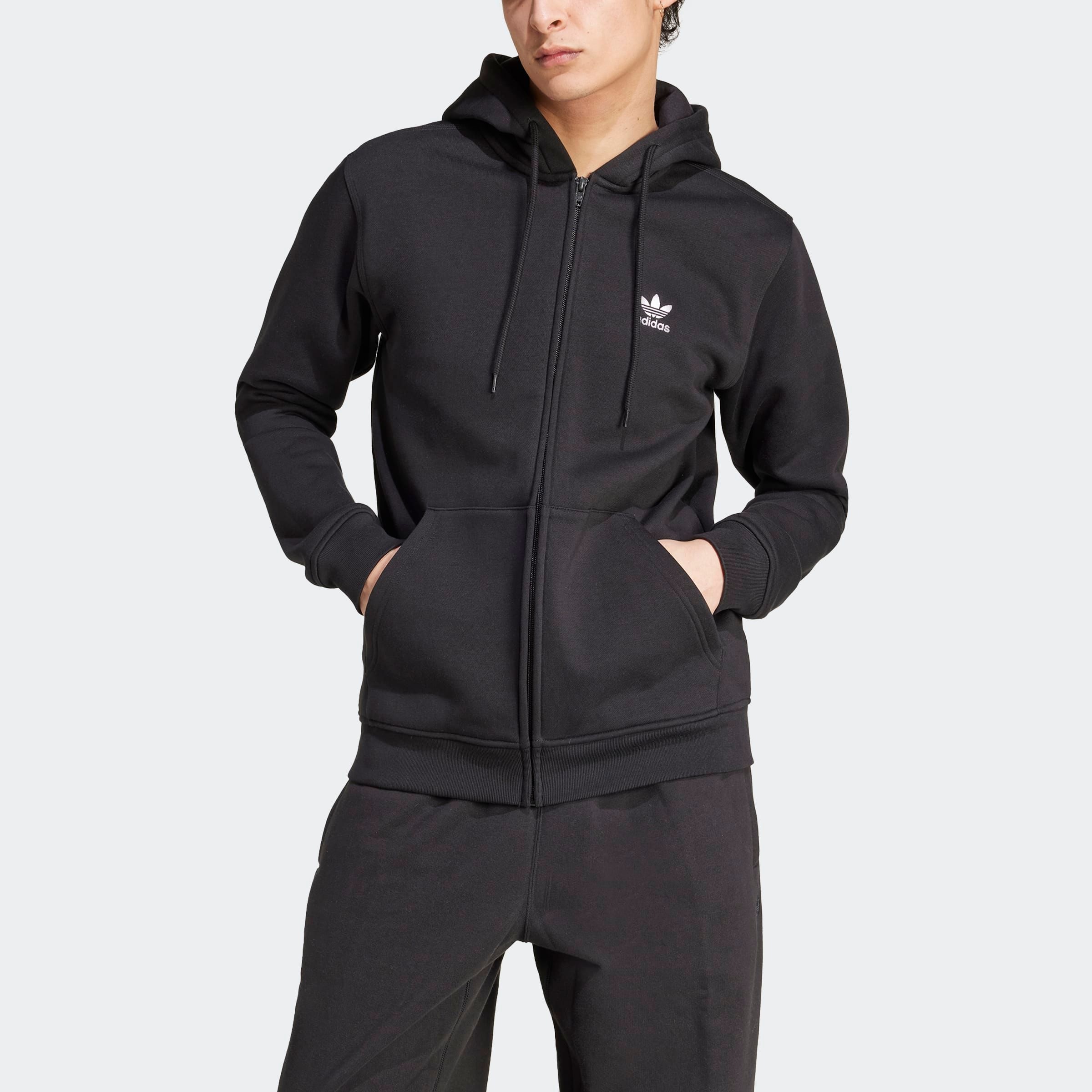 adidas Originals Kapuzensweatshirt "TREFOIL ESSENTIALS", Full Zip Hoddie, K günstig online kaufen